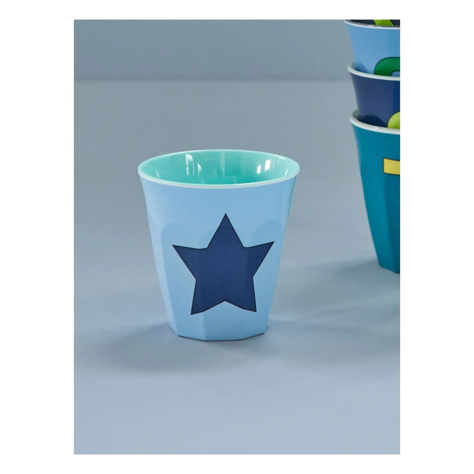 Rice Star Tumbler - Light Blue, Melamine alternate view