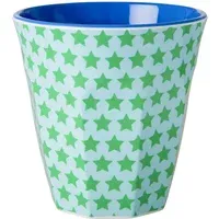 Stars Print Goblet - Green, Melamine alternate view
