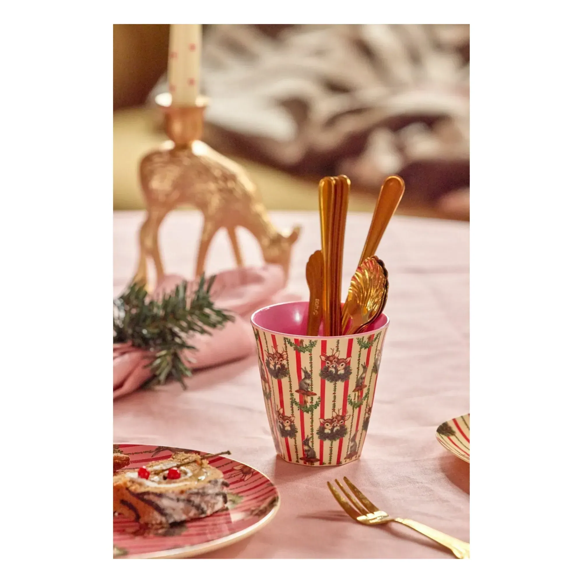 Sweet Forest Melamine Cup - Cream alternate view