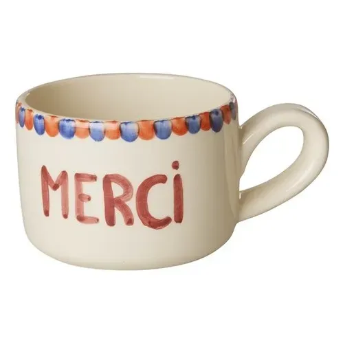 Thank You Ceramic Mug - Ecru product