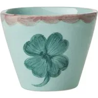 Trefoil Ceramic Espresso Cup - Blue alternate view