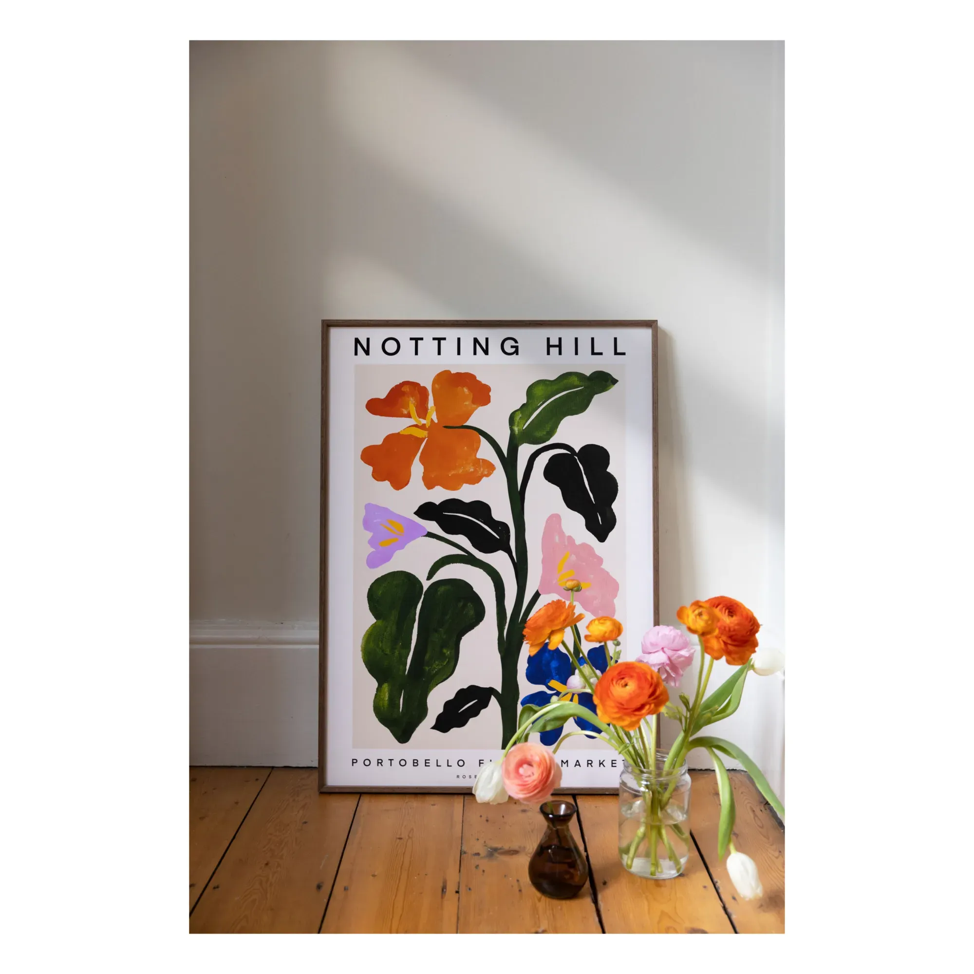 Notting Hill Poster - Multicoloured alternate view