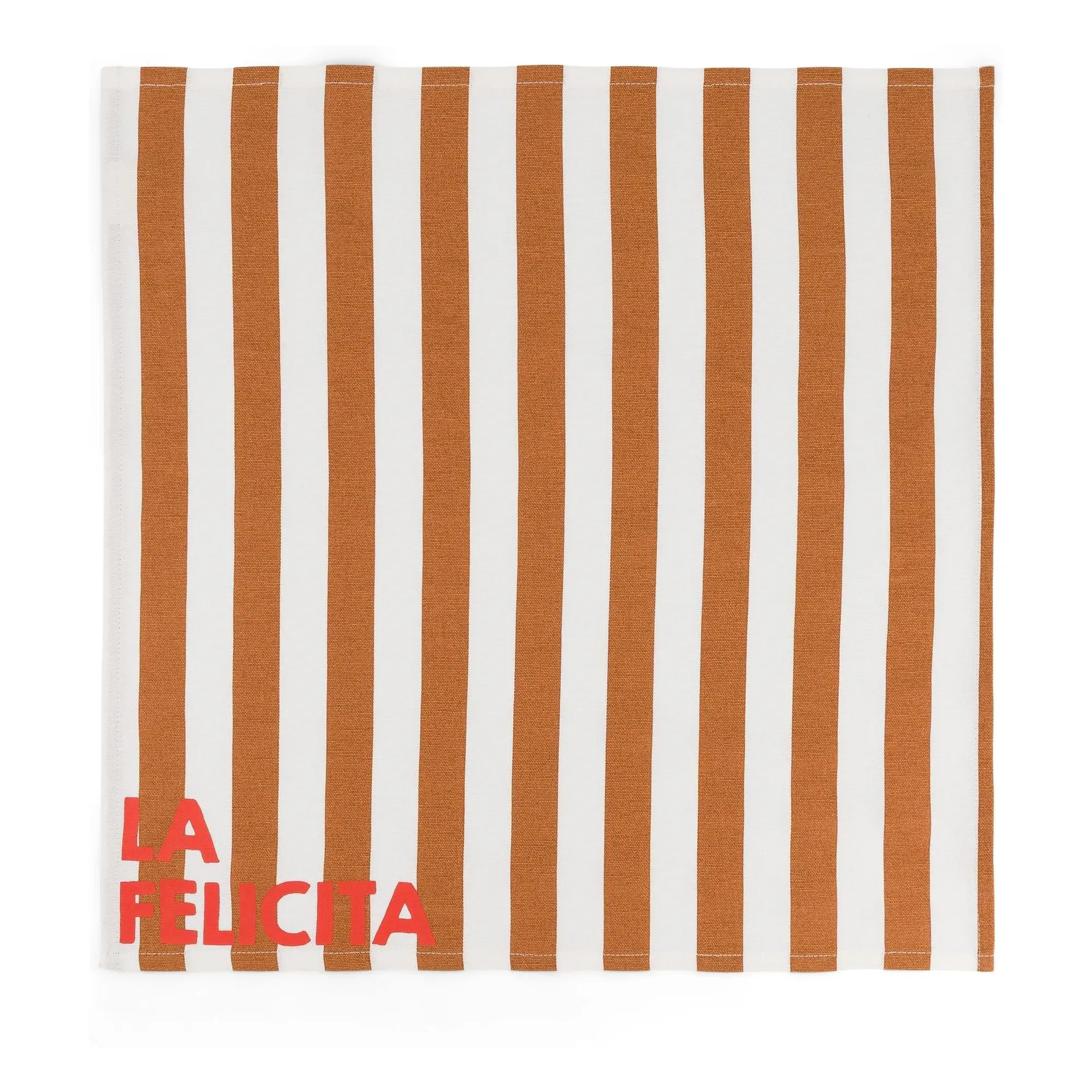 Joséphine La Felicita Napkins Set of 2 - Caramel, Cotton alternate view