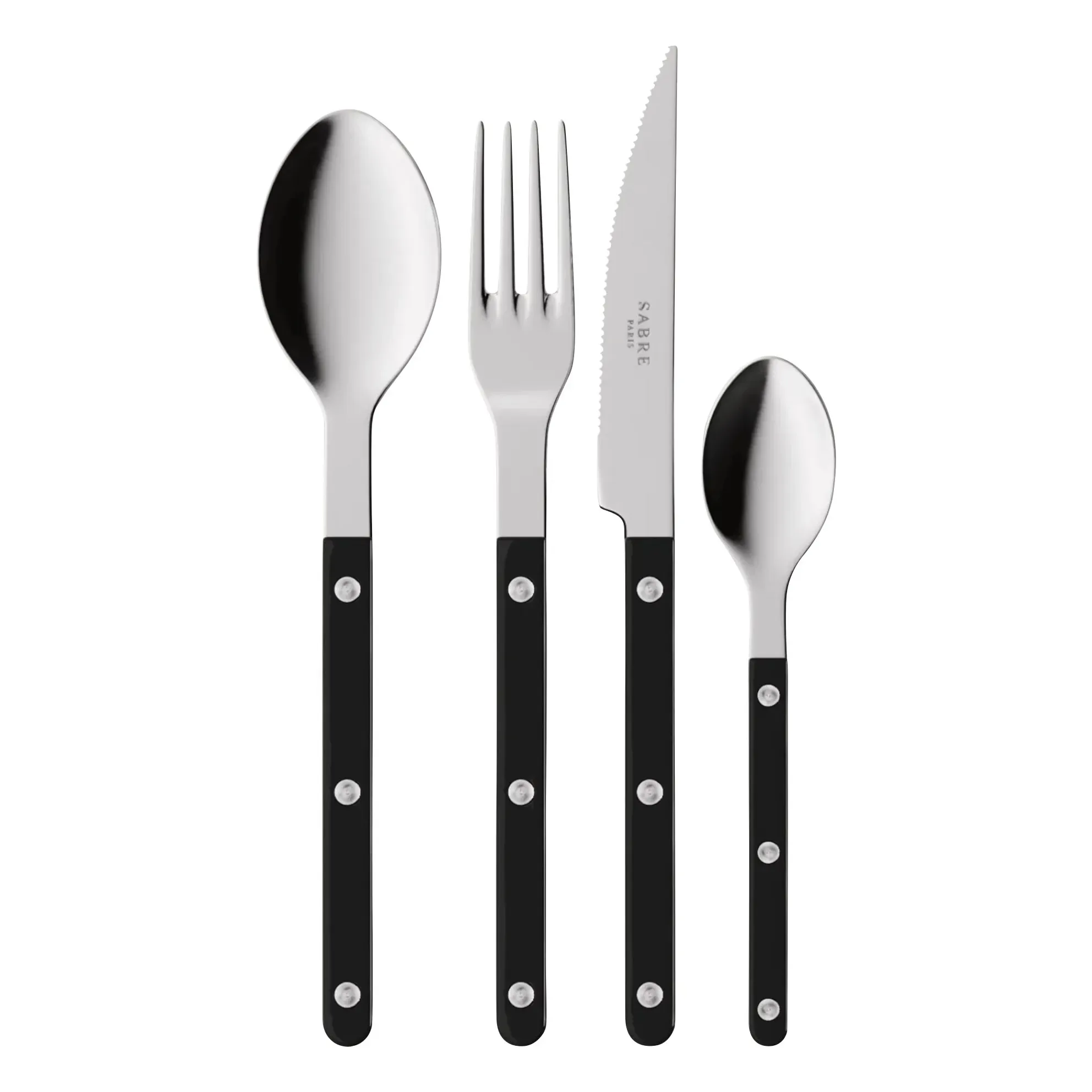 Bistrot 24-Piece Cutlery Set - Black, Nylon product