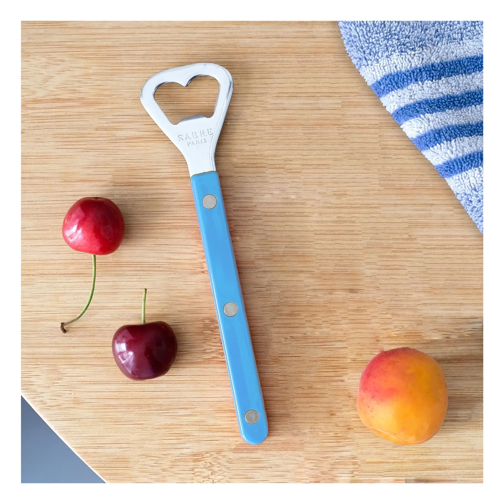 Bistrot Bottle Opener - Light Blue, Acrylic alternate view