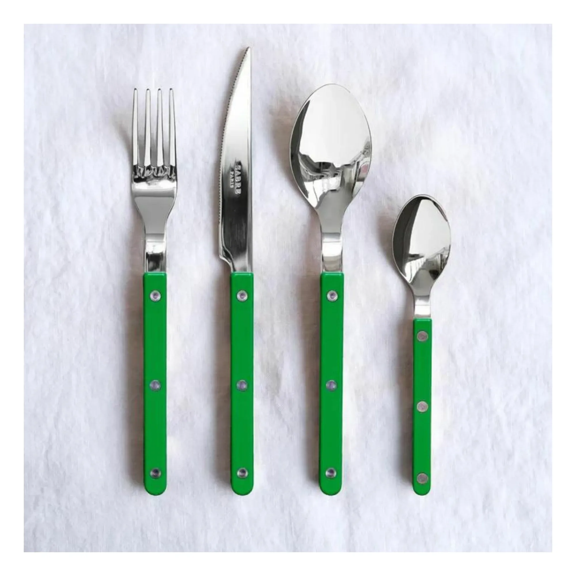 Bistrot Small Spoon - Meadow Green, Acrylic alternate view