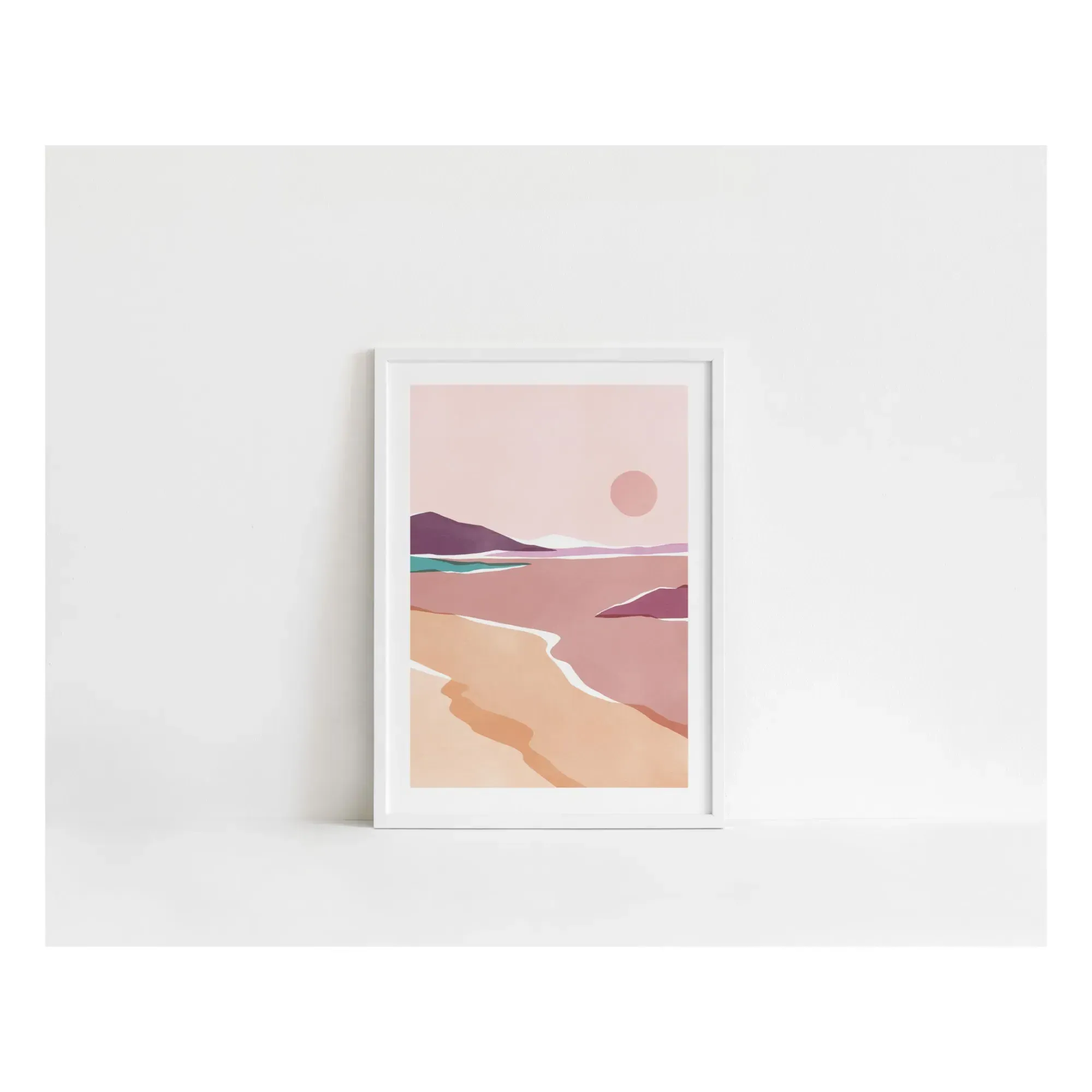 Douce Escapade Wall Poster - Multicoloured alternate view