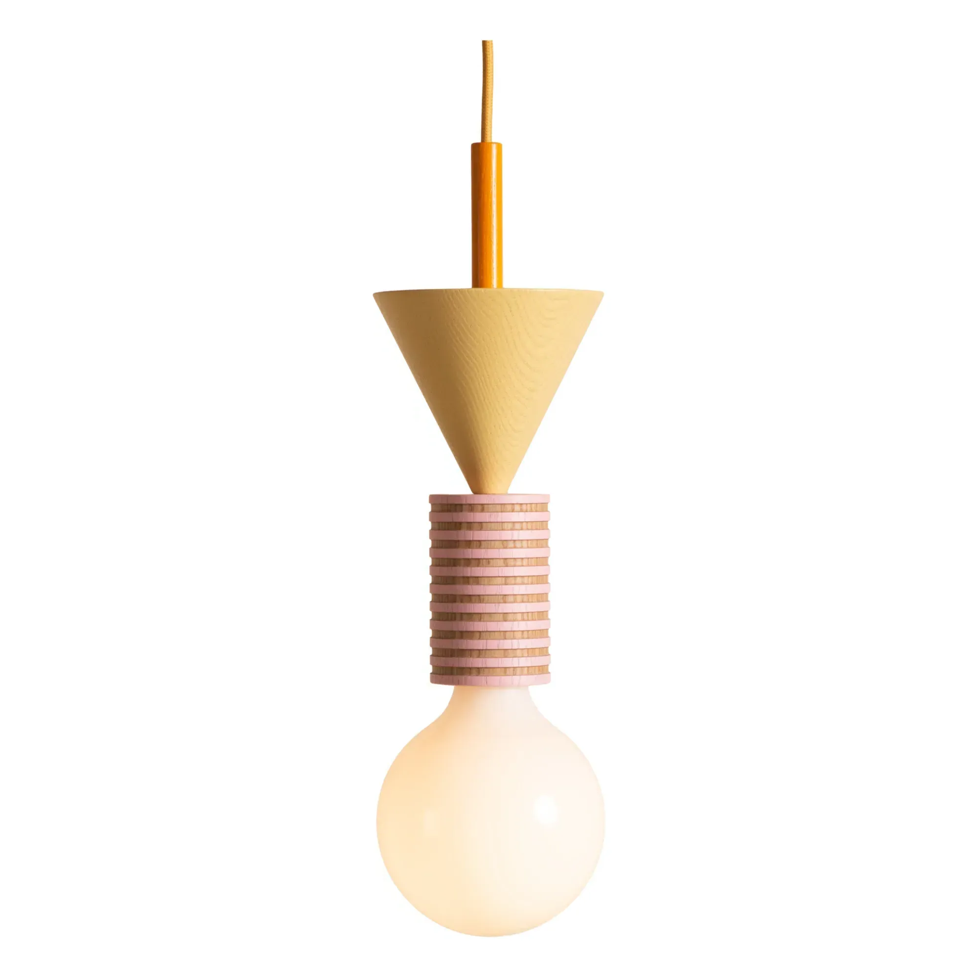 Junit Fruta Pendant Lamp - Ochre, Ash Wood product