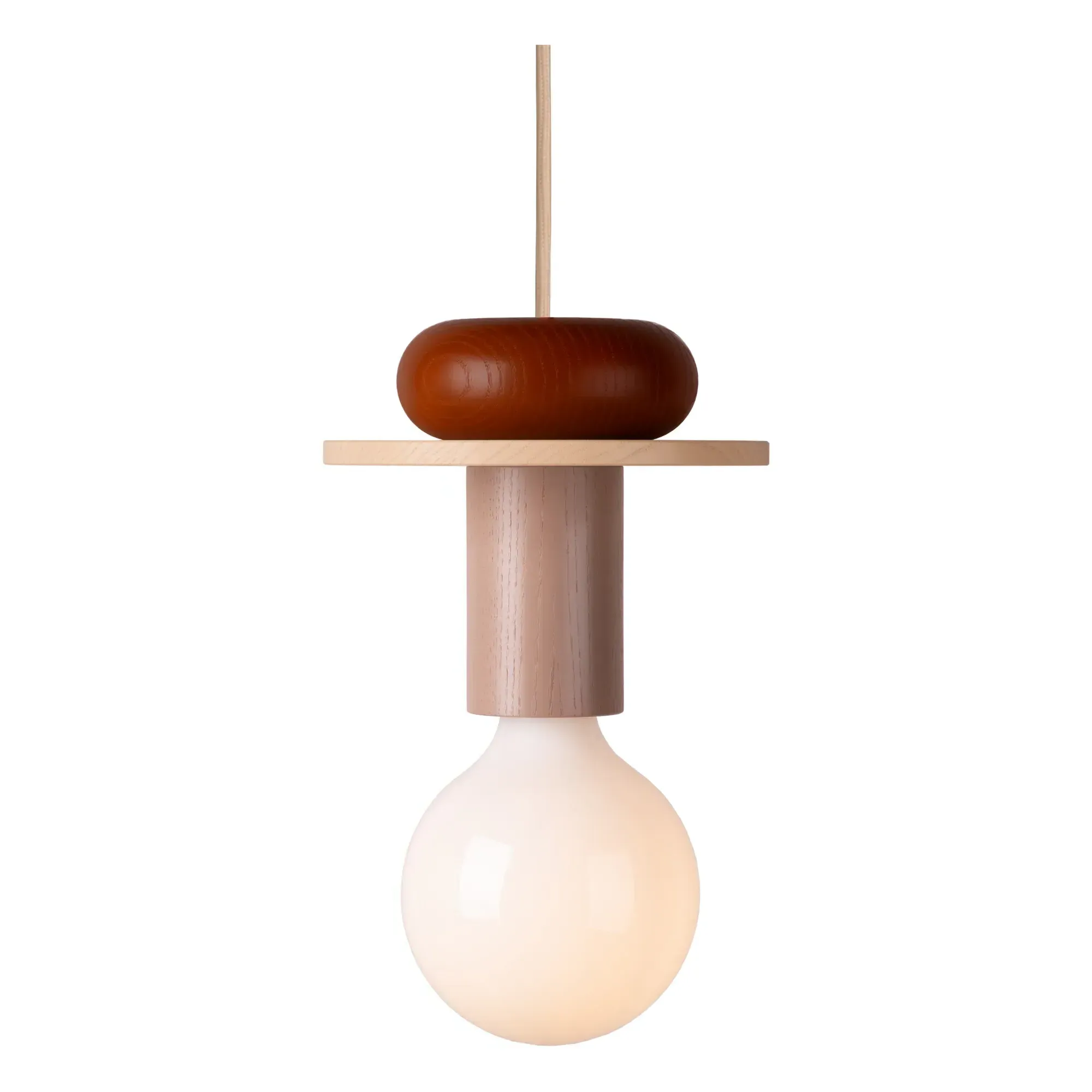 Junit Pan Pendant Light - Natural, Ash Wood product