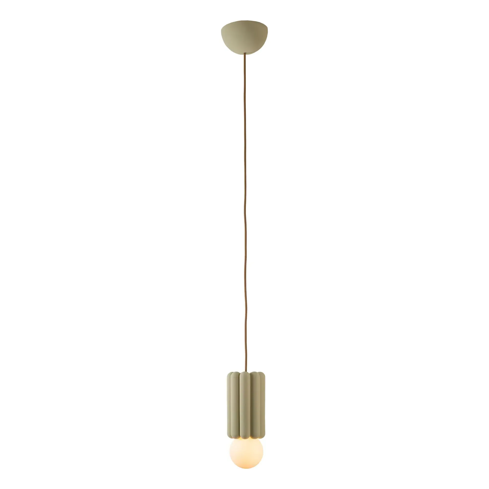 Stucco 3 Ceramic Pendant Light - Pistachio Green product