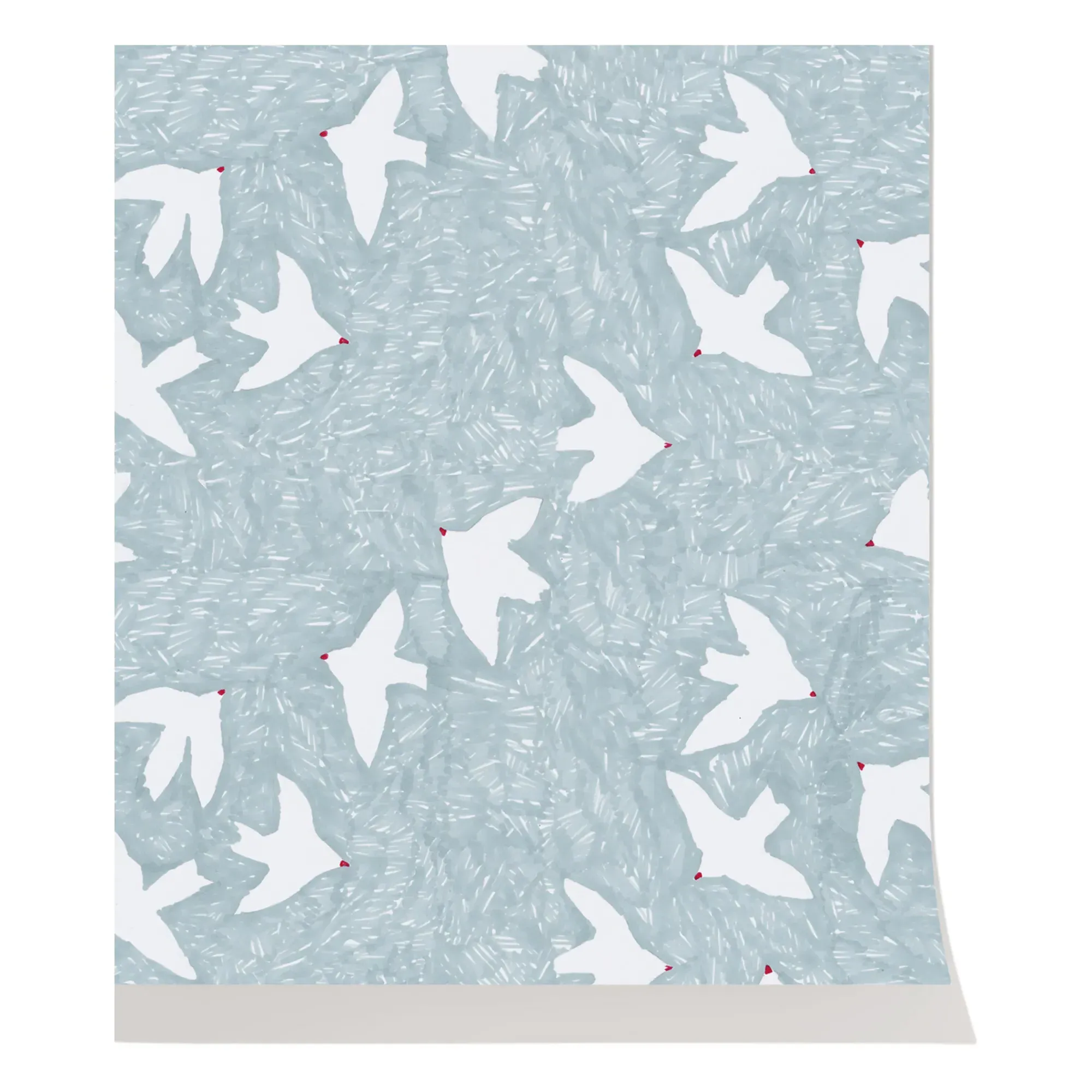 Paris Sky Wallpaper - Multicoloured, Non-Woven product