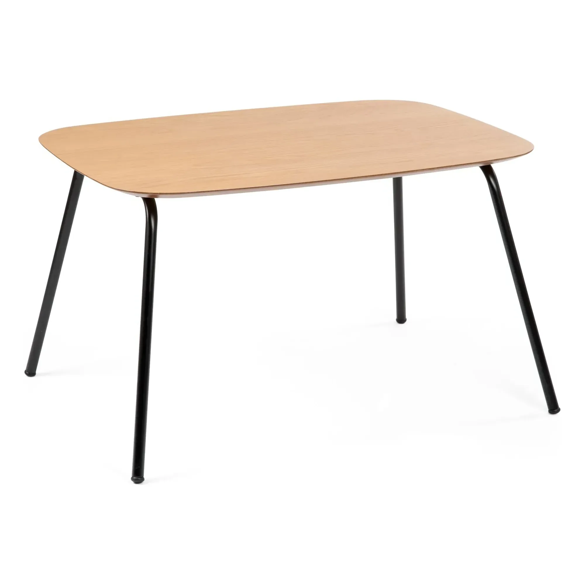 Oakee Rectangular Table - Beige, Oak Veneer product