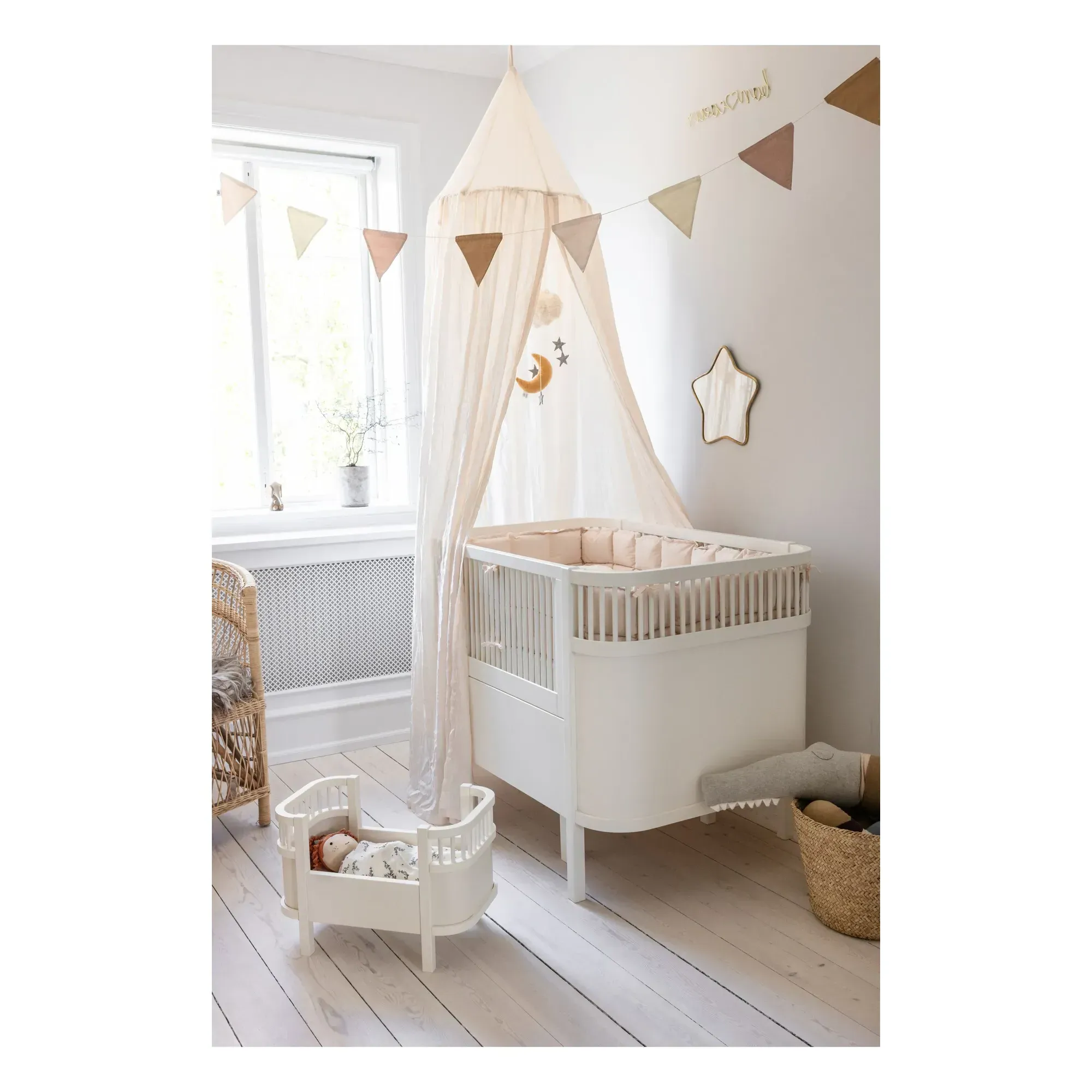 Pennant Garland - Pink, Cotton alternate view