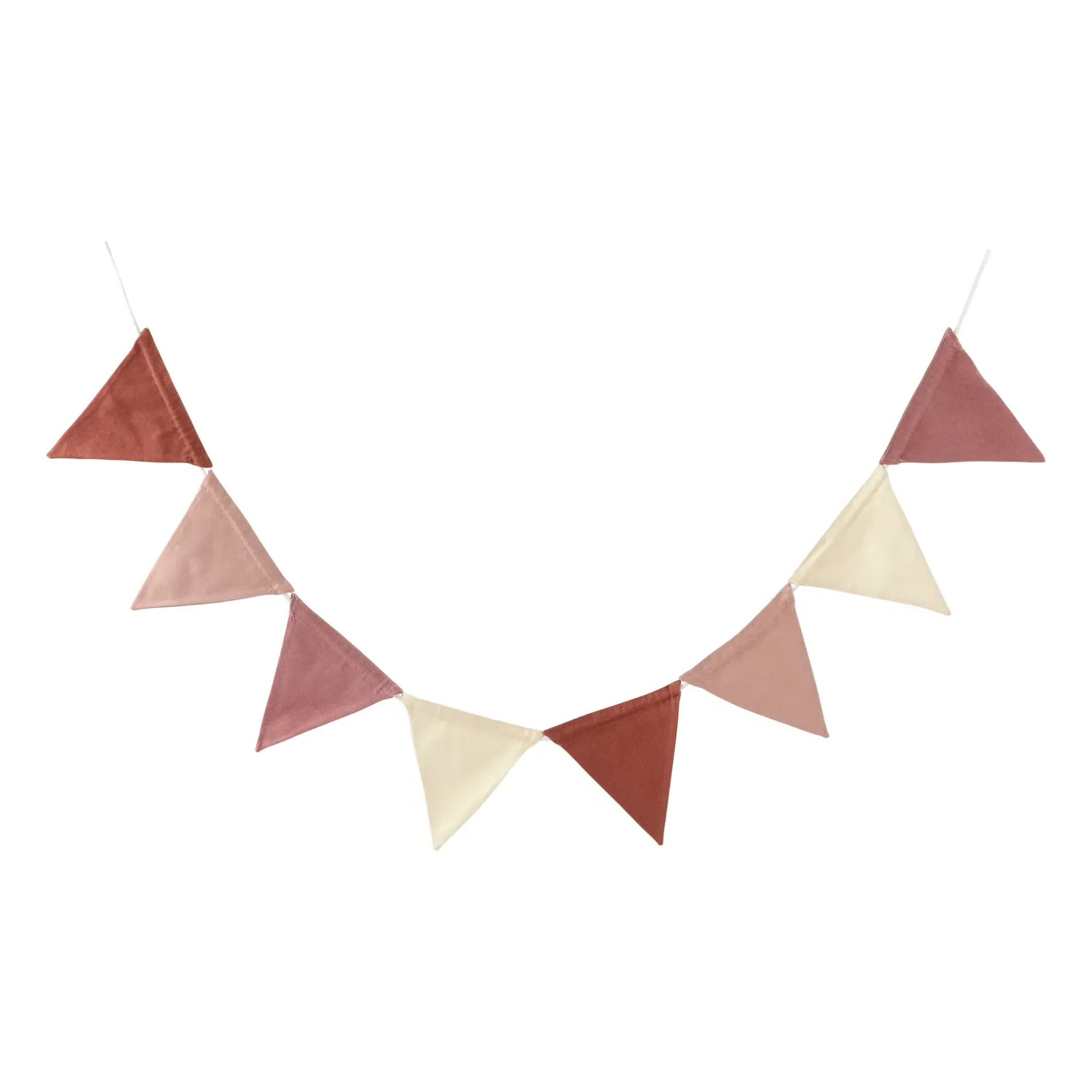 Sebra Decorative Bunting - Pink, Organic Cotton product