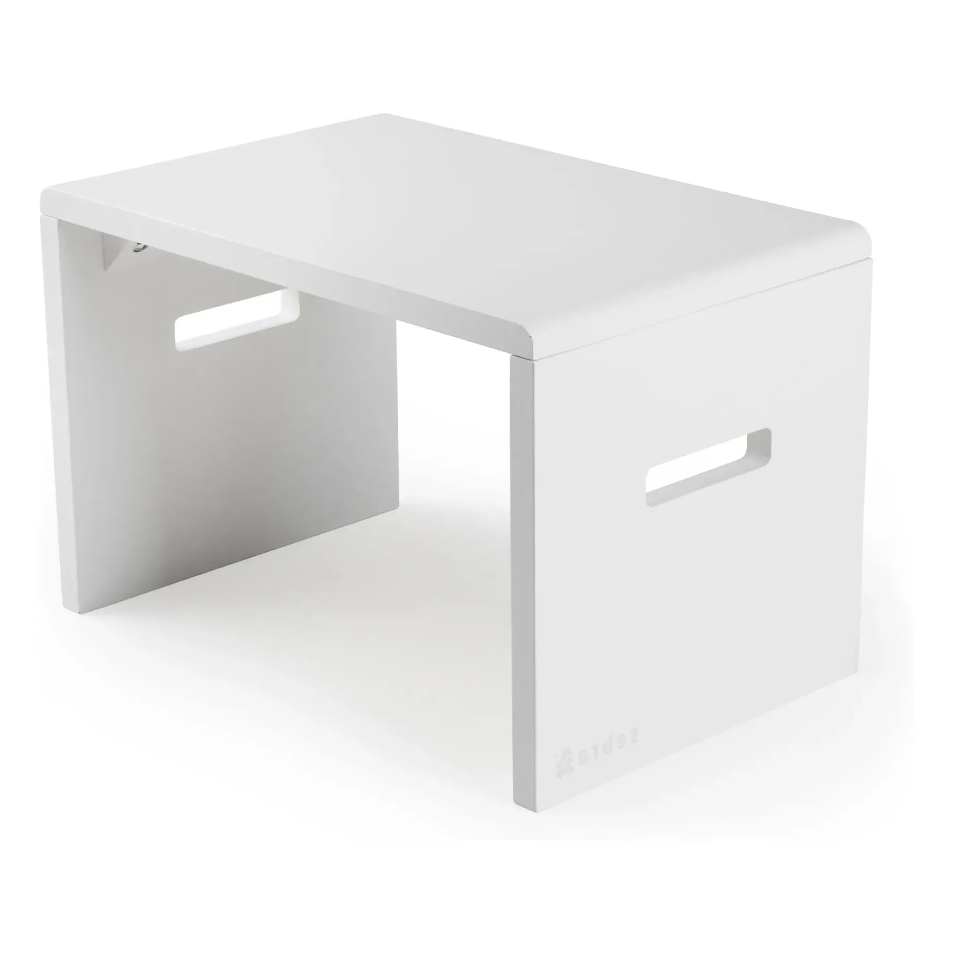 Sebra Step Stool - White, Beech Wood product