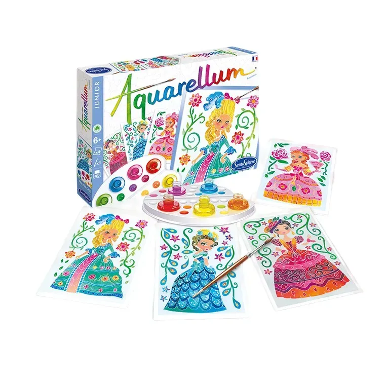 Aquarellum Princesses Painting Set - Multicoloured product