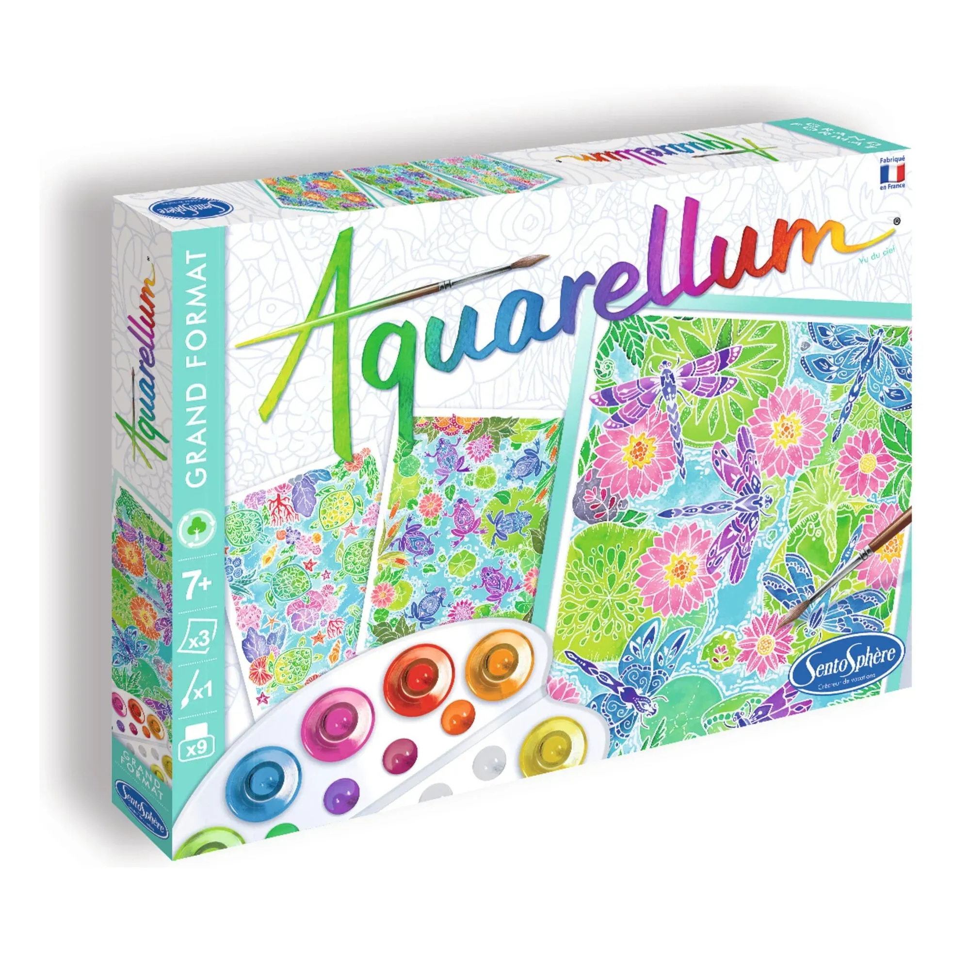 Aquarellum Vu du Ciel Painting Set - Multicoloured alternate view