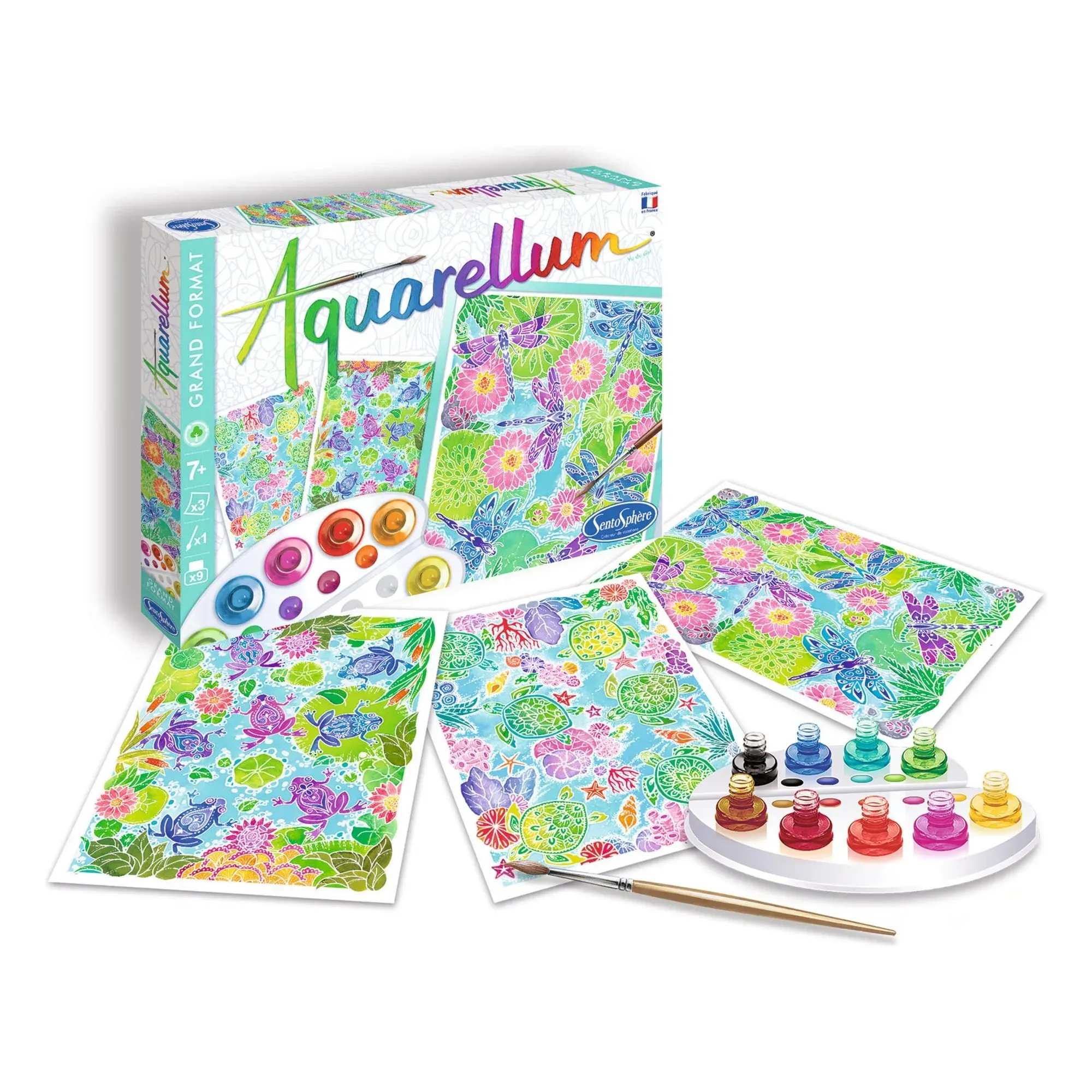 Aquarellum Vu du Ciel Painting Set - Multicoloured product