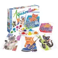 Kittens Watercolor Painting Set - Multicoloured alternate view