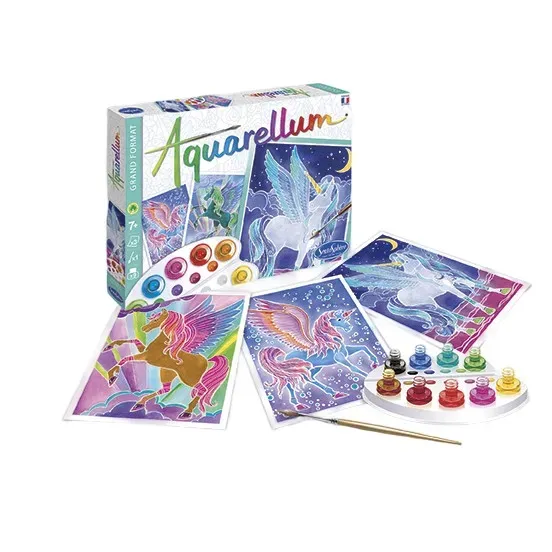 Pegasus Watercolor Painting Set - Multicoloured product