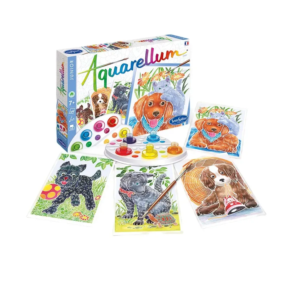 Puppy Watercolor Painting Kit - Multicoloured product