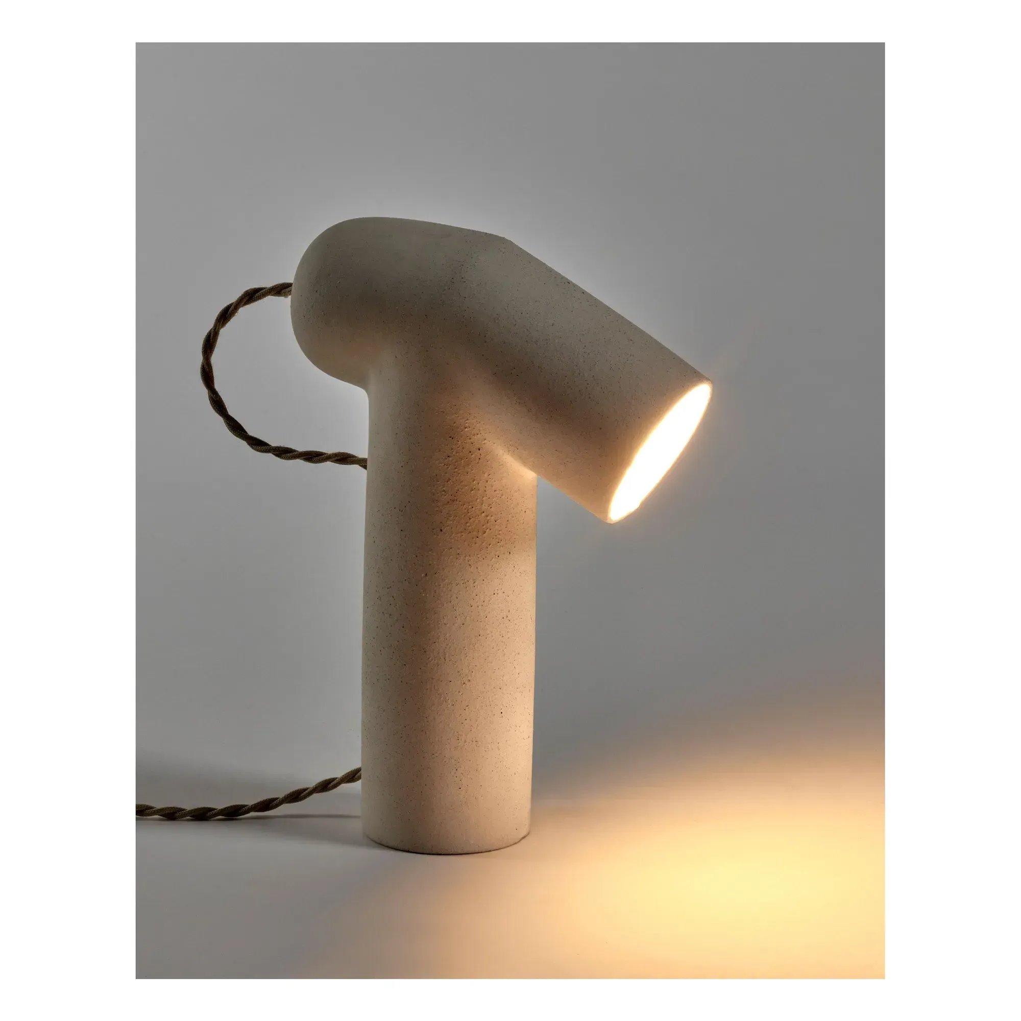 Alex Gabriels Maia Table Lamp - Beige, Stoneware alternate view