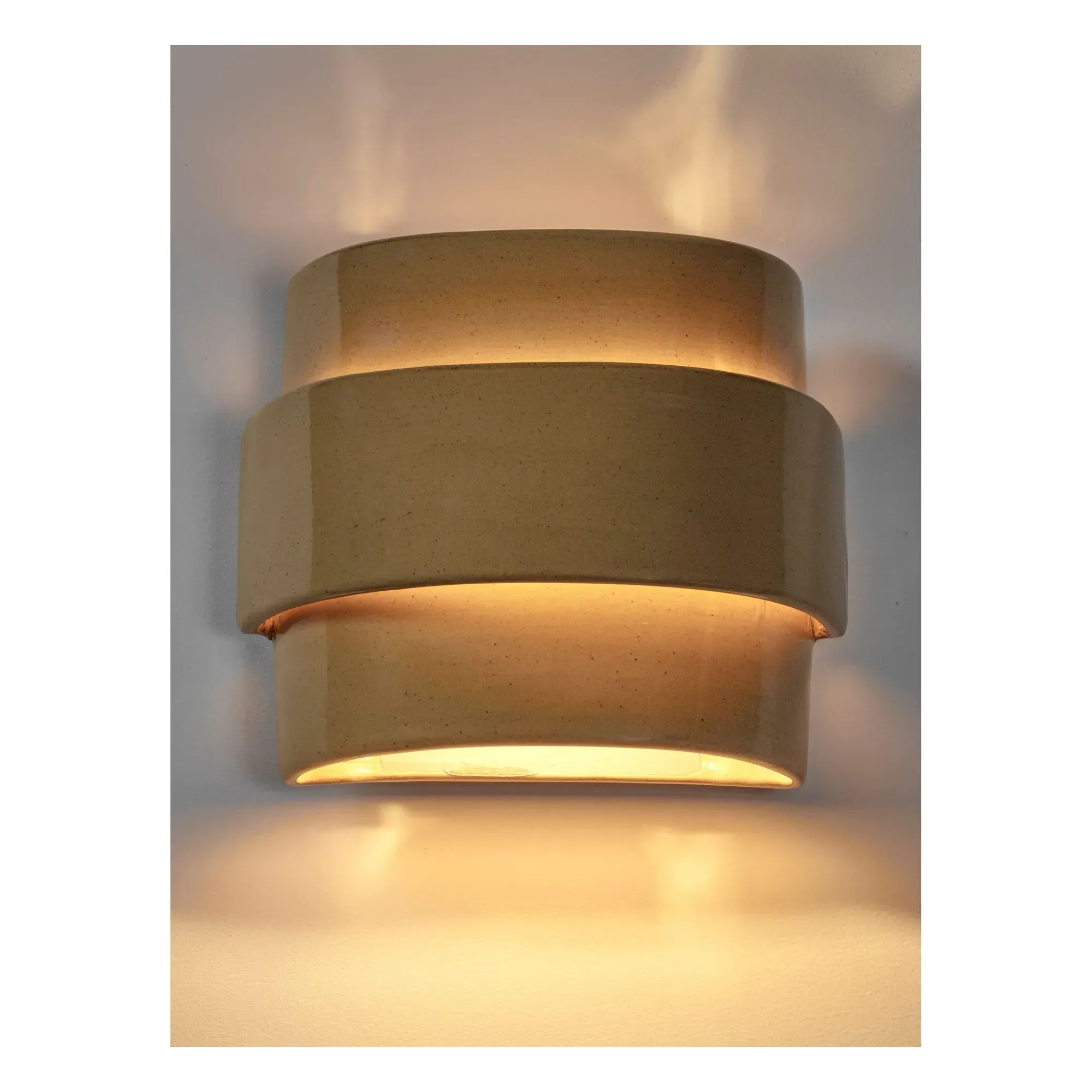 Anita Le Grelle James Wall Lamp - Yellow, Stoneware alternate view
