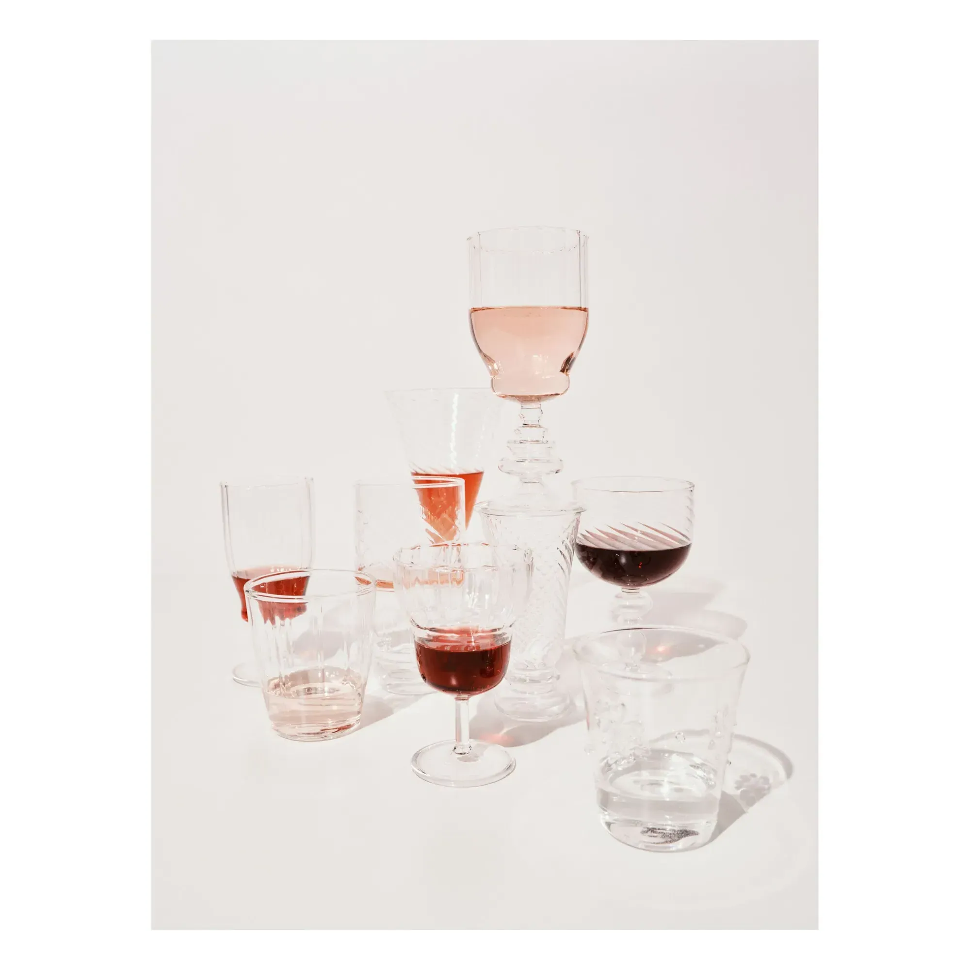 Astarté by Waww La Table Glasses Set of 4 - Transparent, Borosilicate Glass alternate view