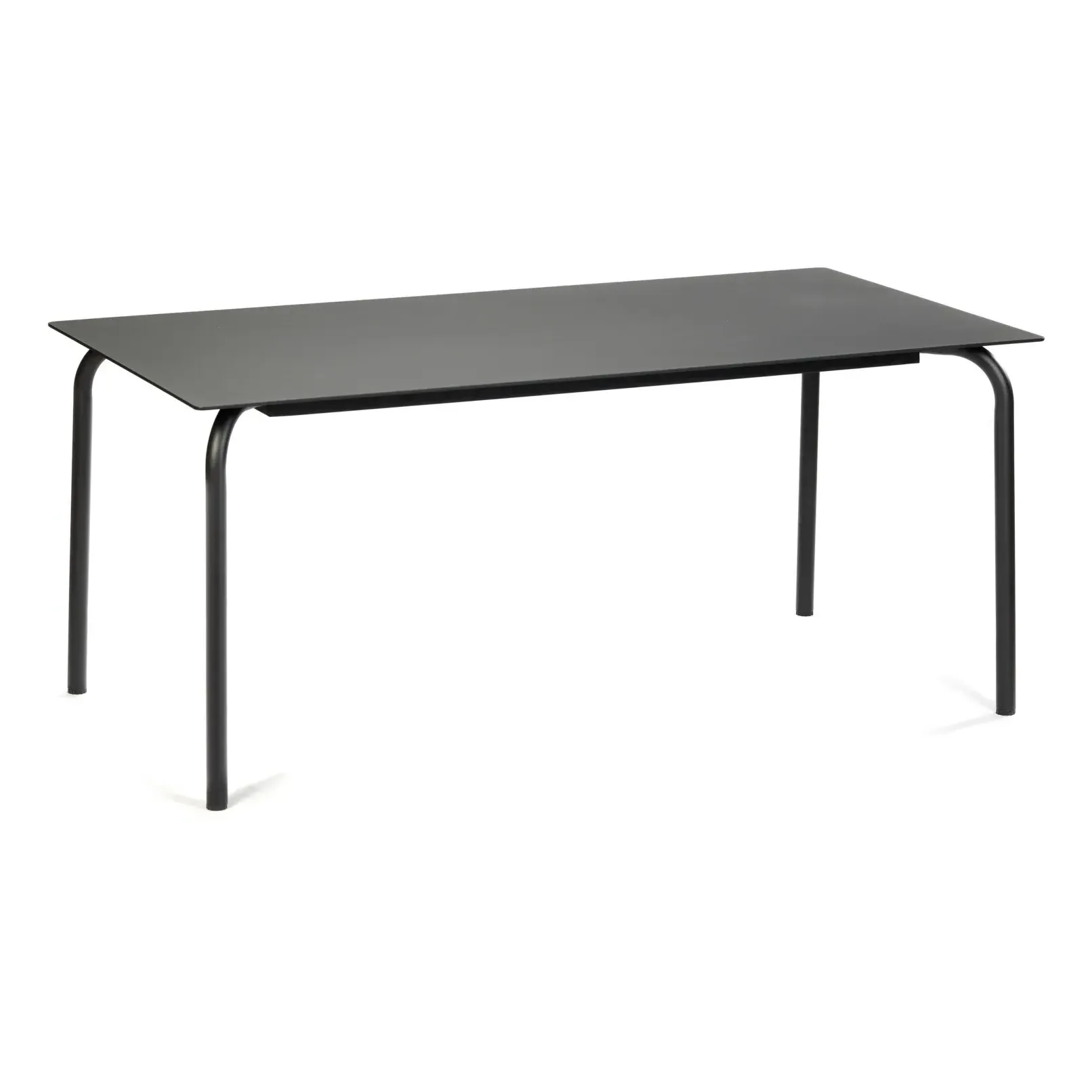 August Outdoor Dining Table - Black, Aluminium product