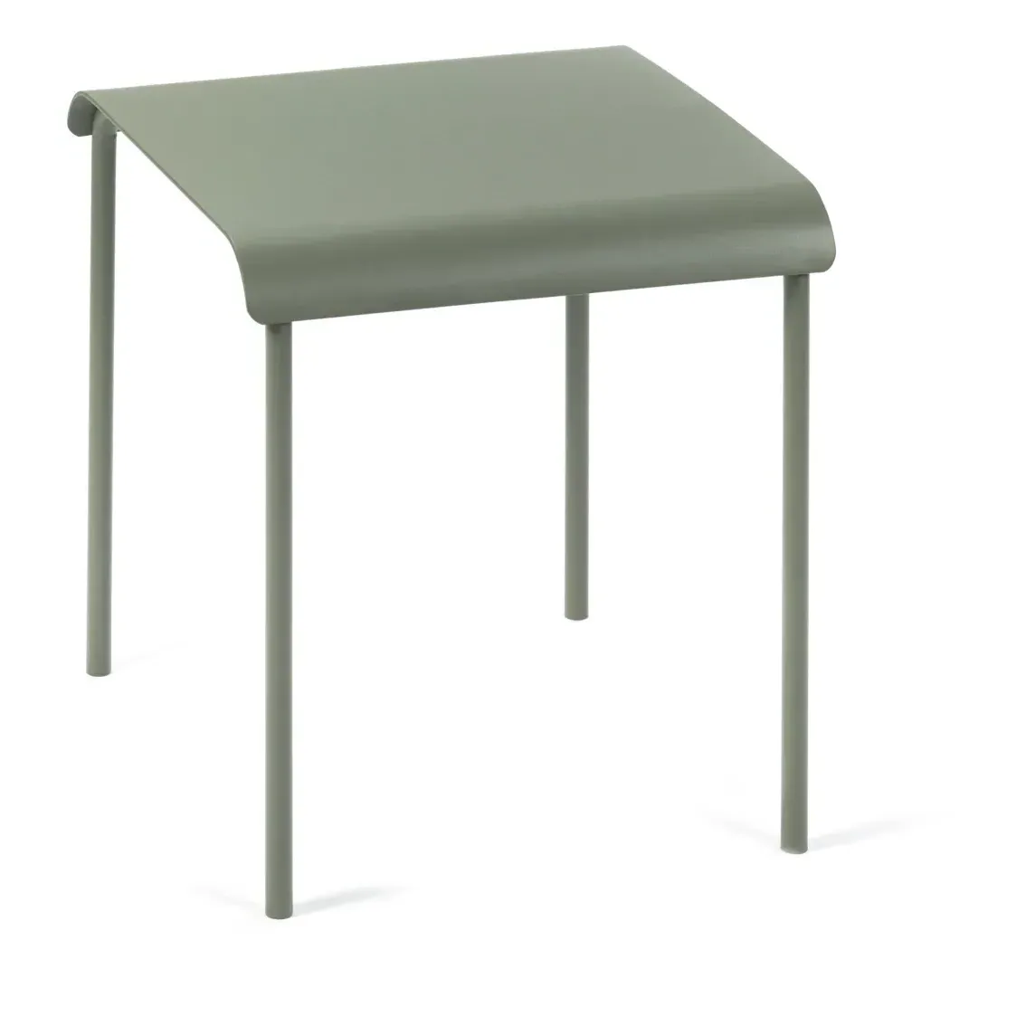 August Outdoor Stool - Eucalyptus, Aluminium product