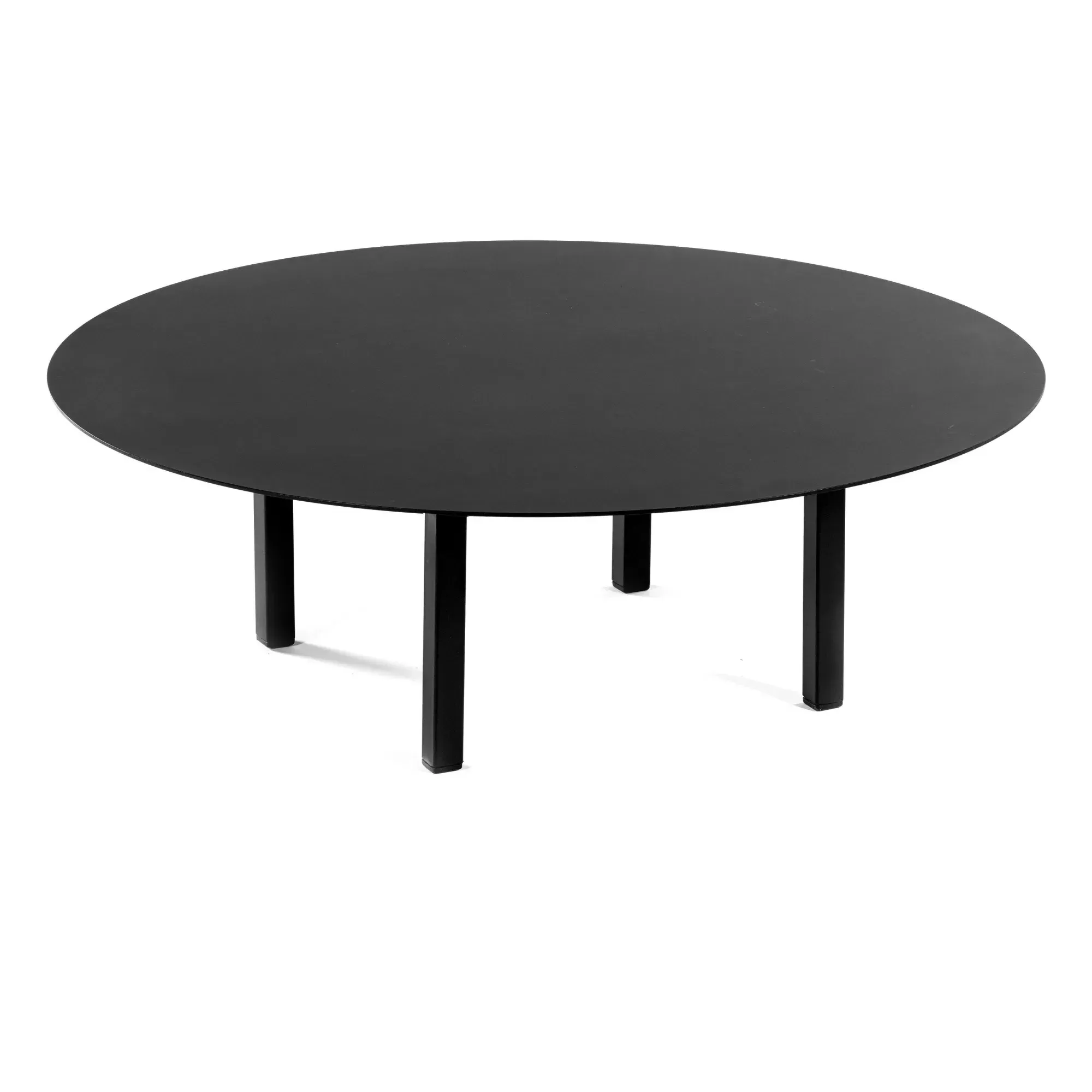 Bea Mombaers No.2 Round Coffee Table - Black, Metal product