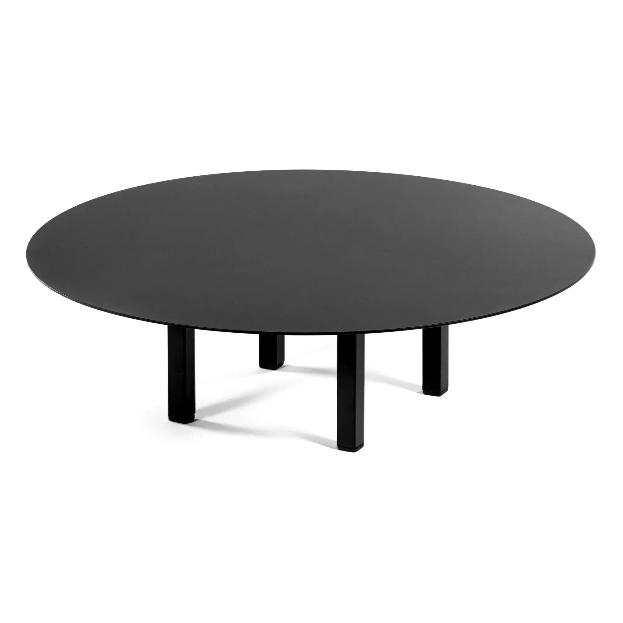 Bea Mombaers Round Coffee Table - Black, Metal product