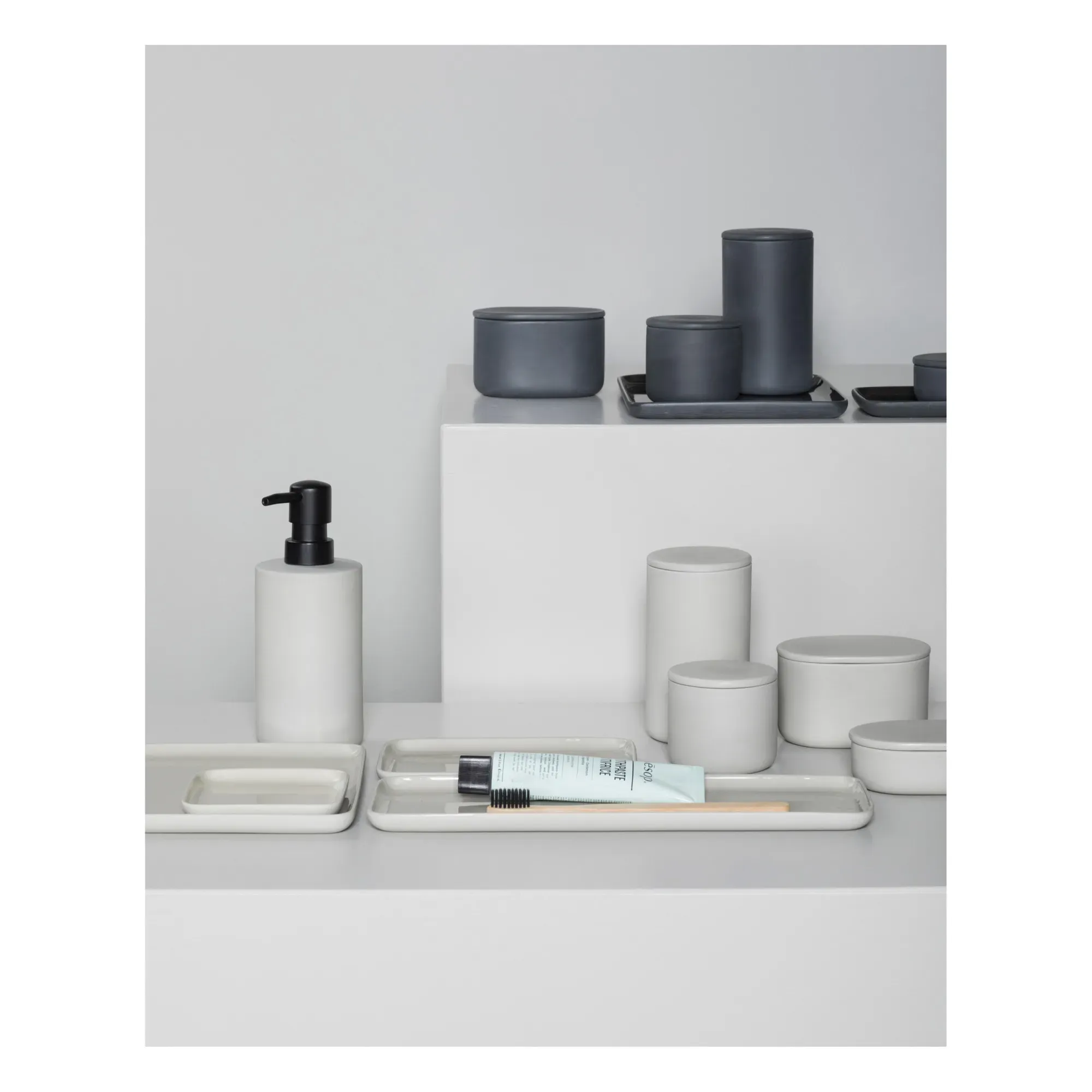 Bertrand Lejoly Rectangular Tray - Vanilla, Porcelain alternate view