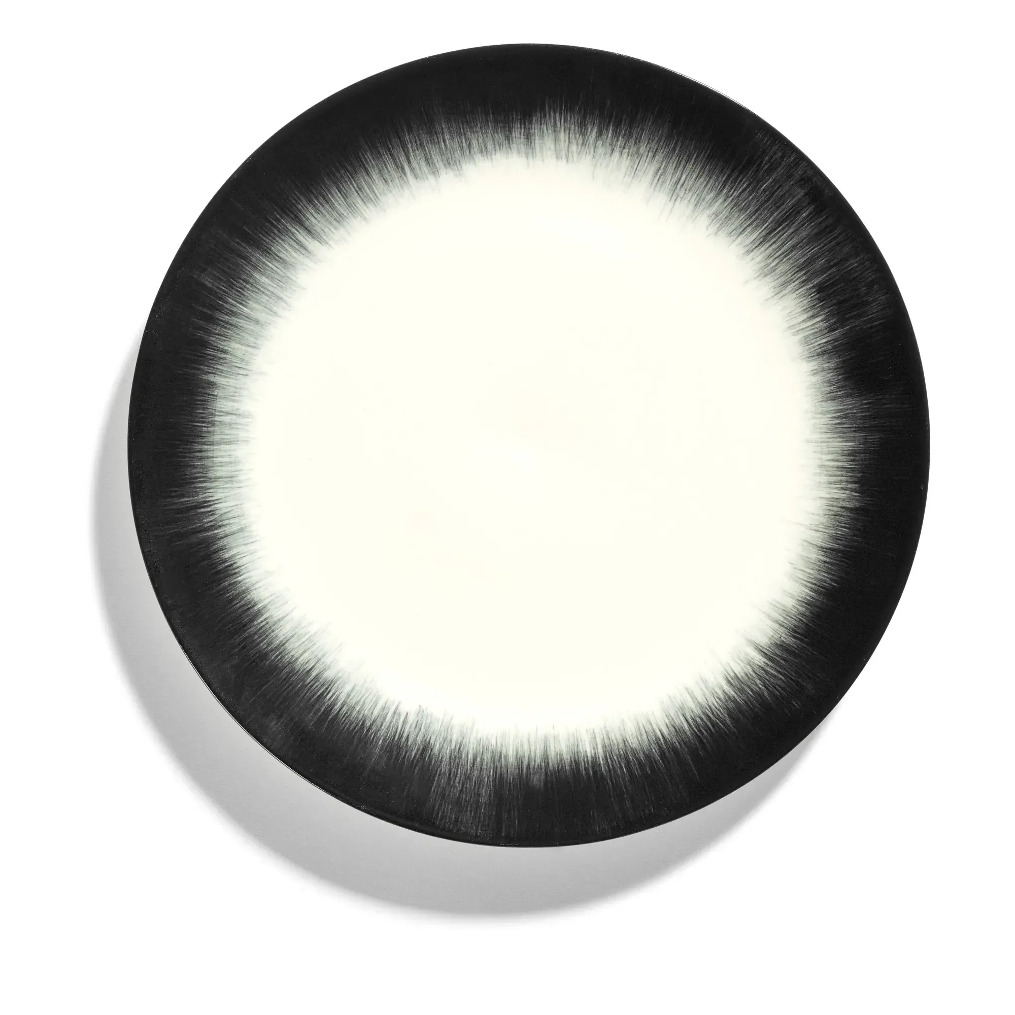 Dé by Ann Demeulemeester Round Dinner Plate - Multicoloured, Porcelain product