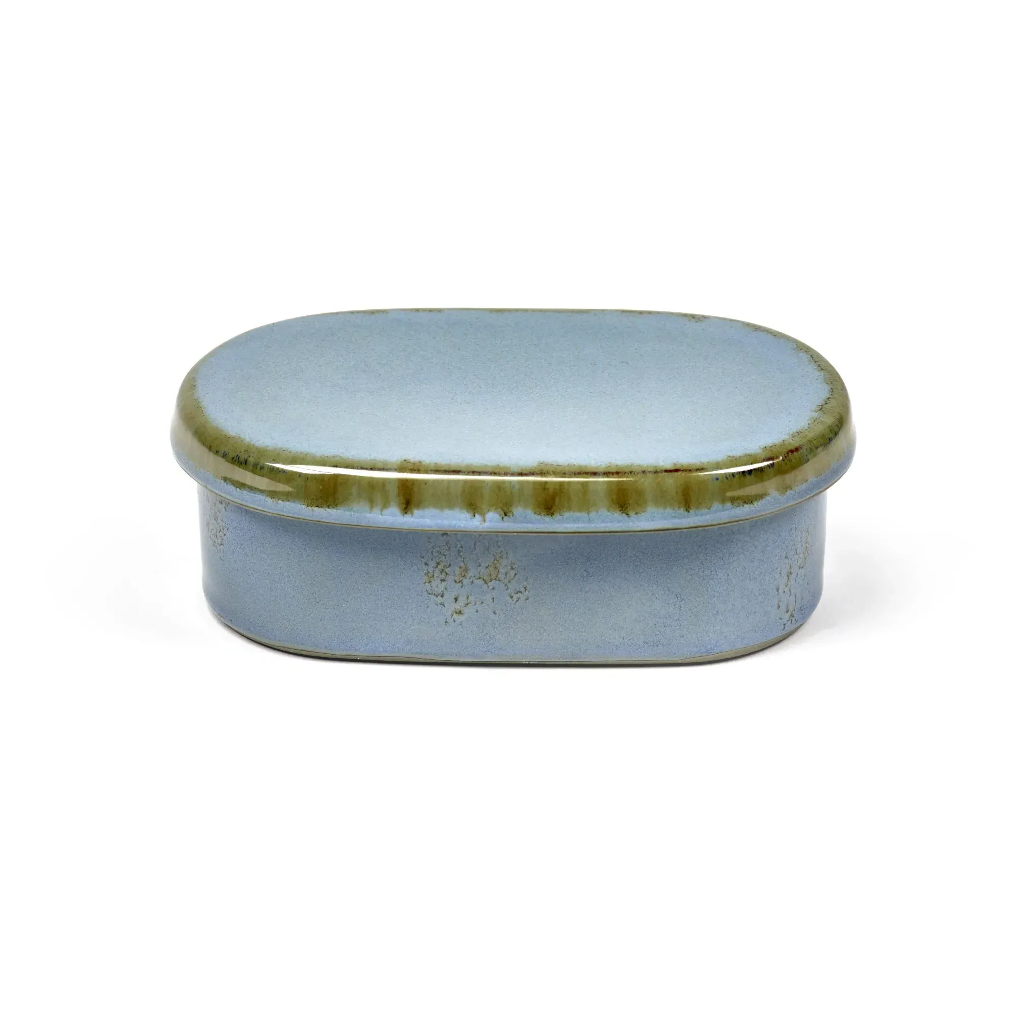 Dreamland Butter Dish - Blue, Ceramic product