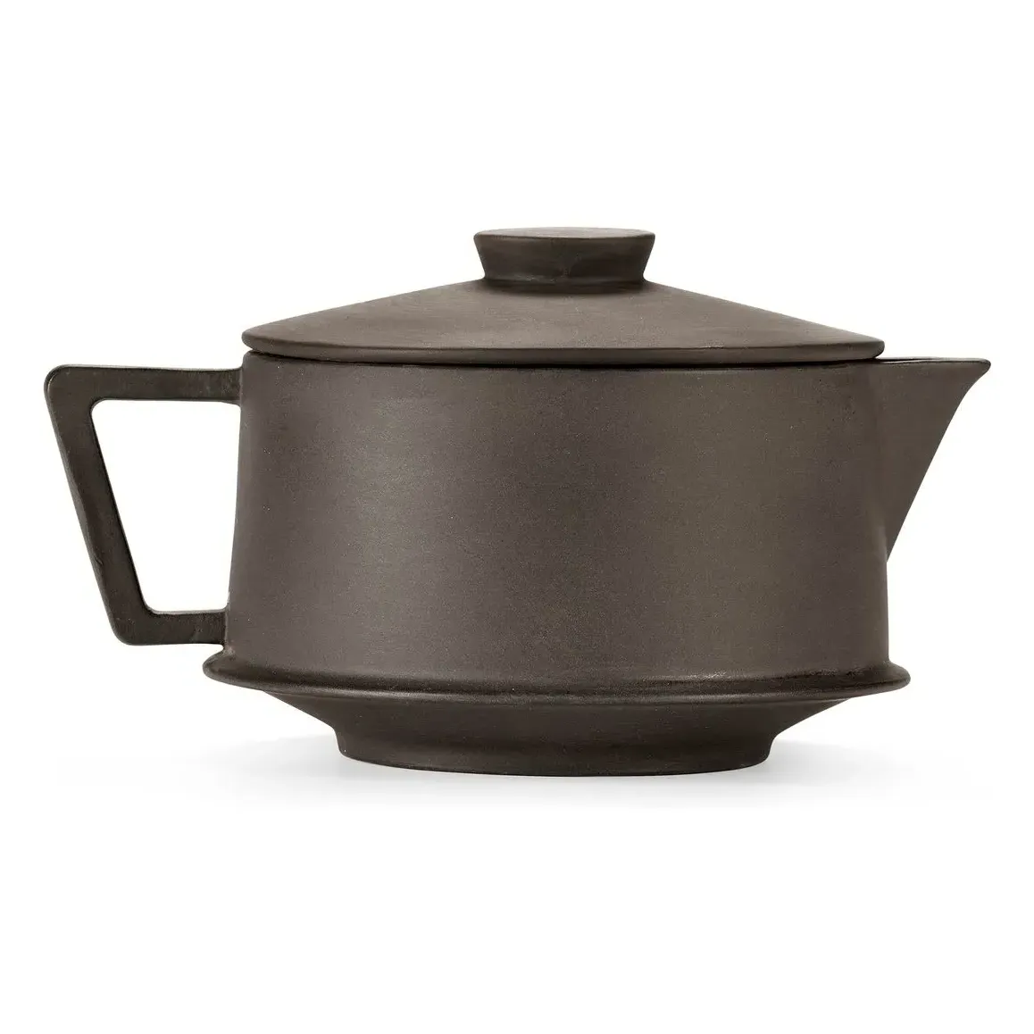 Dune by Kelly Wearstler Teapot - Charcoal Grey, Porcelain alternate view