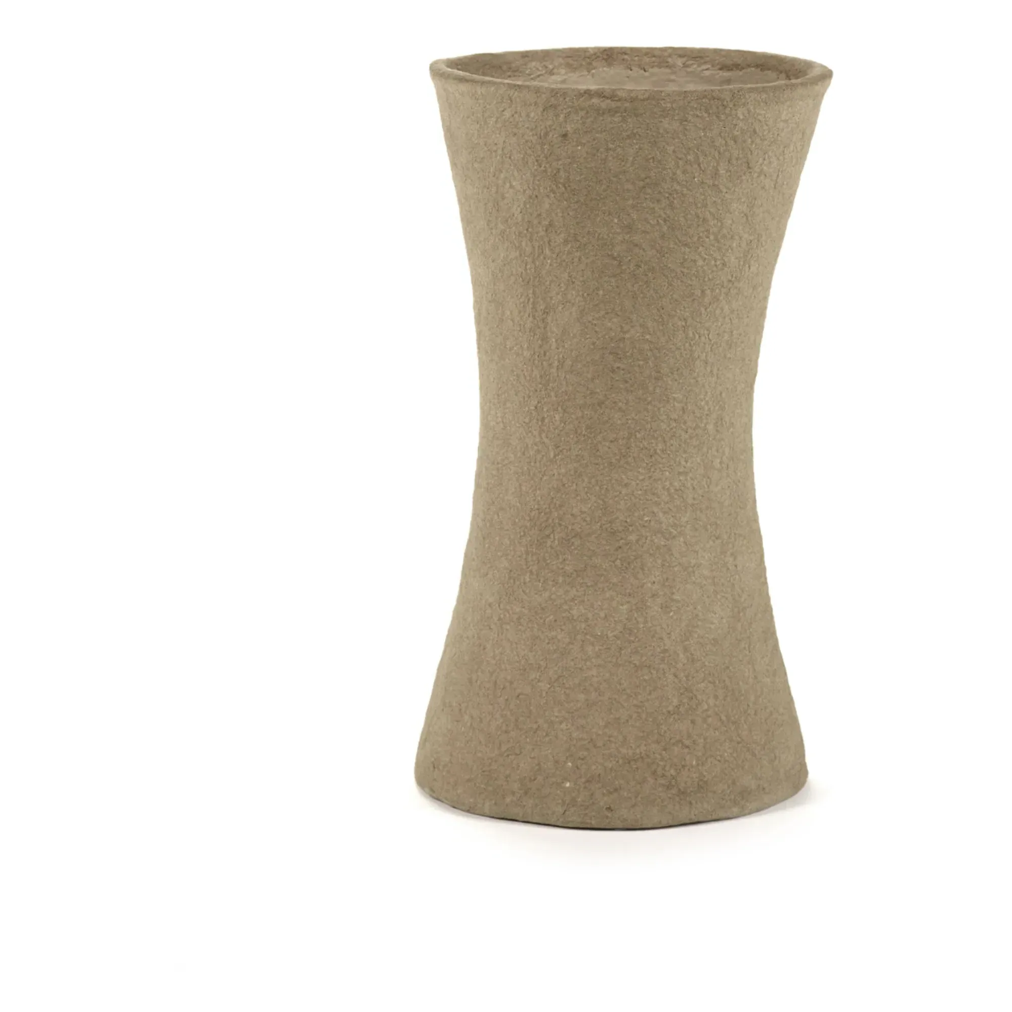 Earth Papier Mâché Vase - Brown product