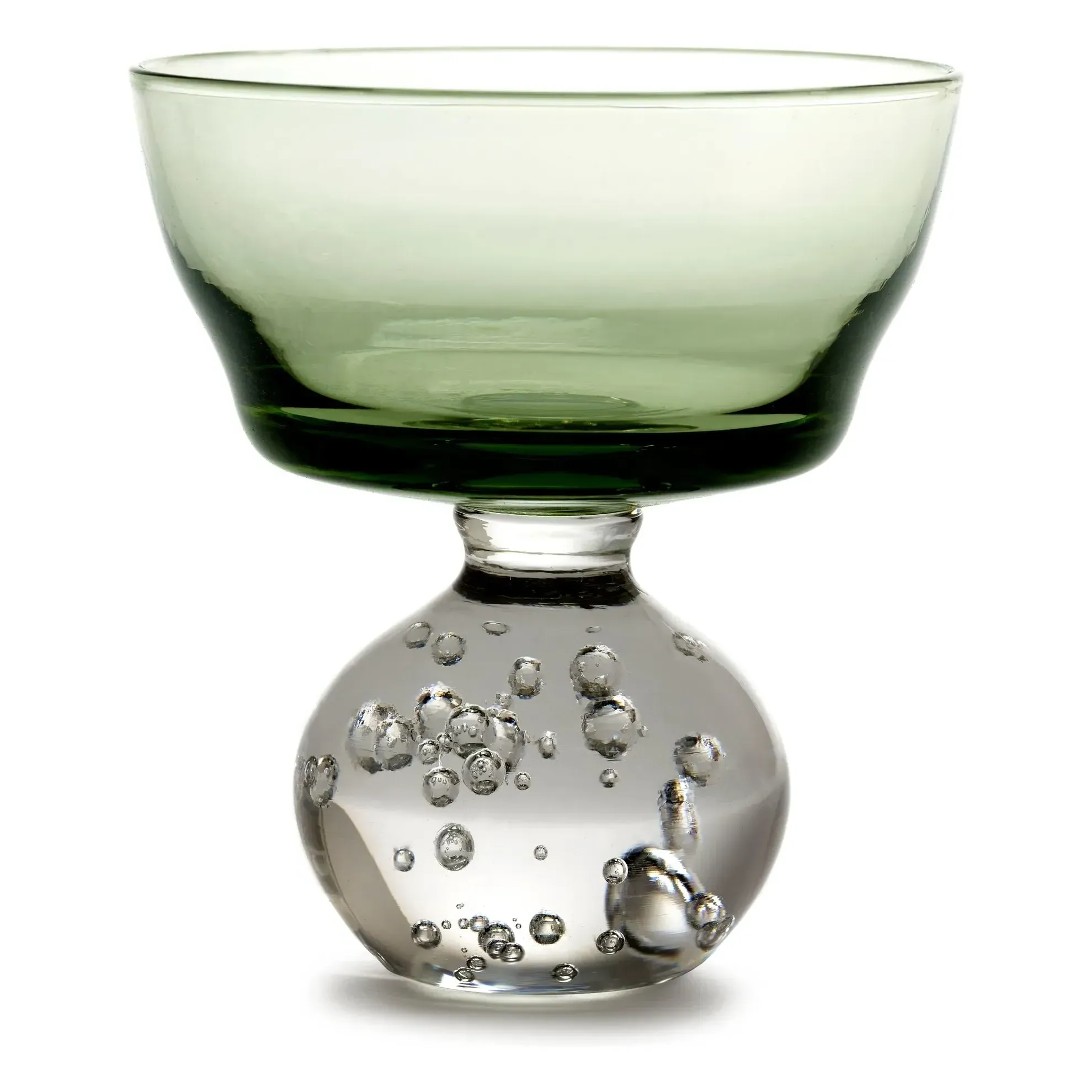 Eternal Snow Set of 6 Stemware Glasses - Green, Glass product