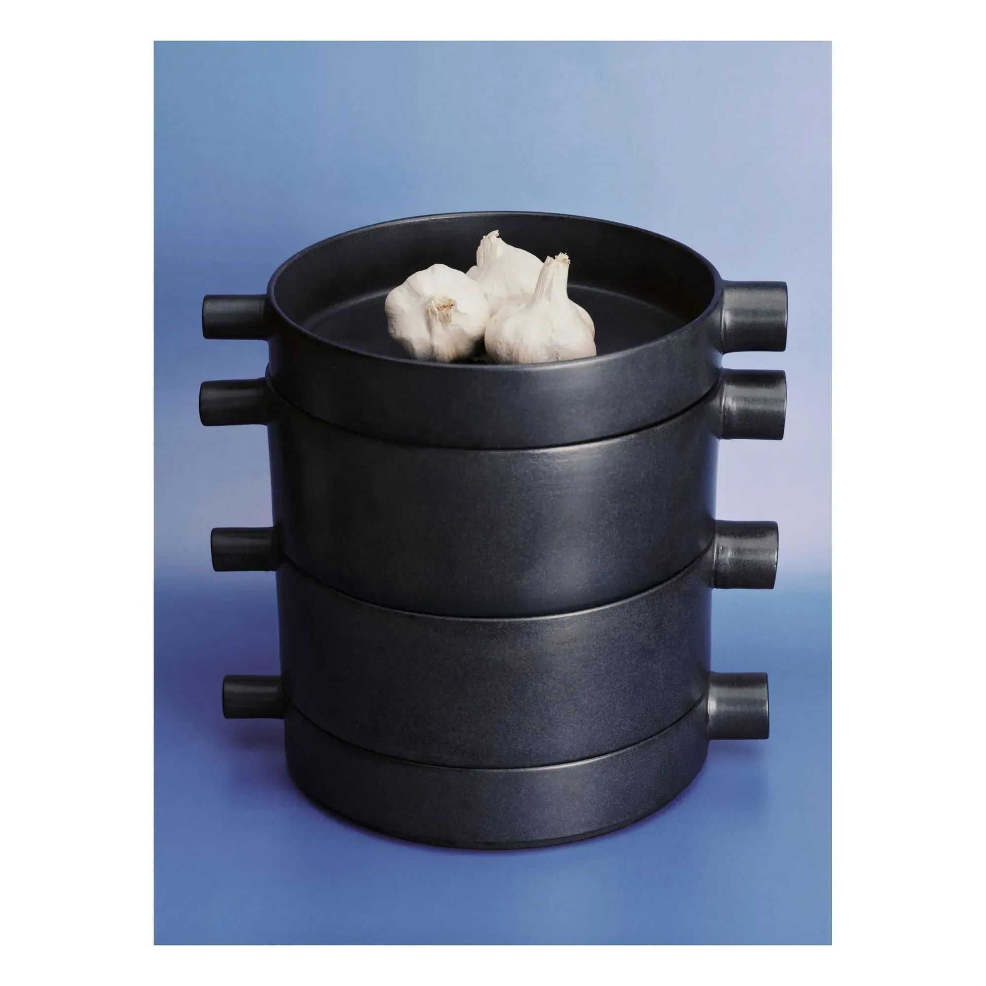 FCK Low Dish - Black, Stoneware alternate view