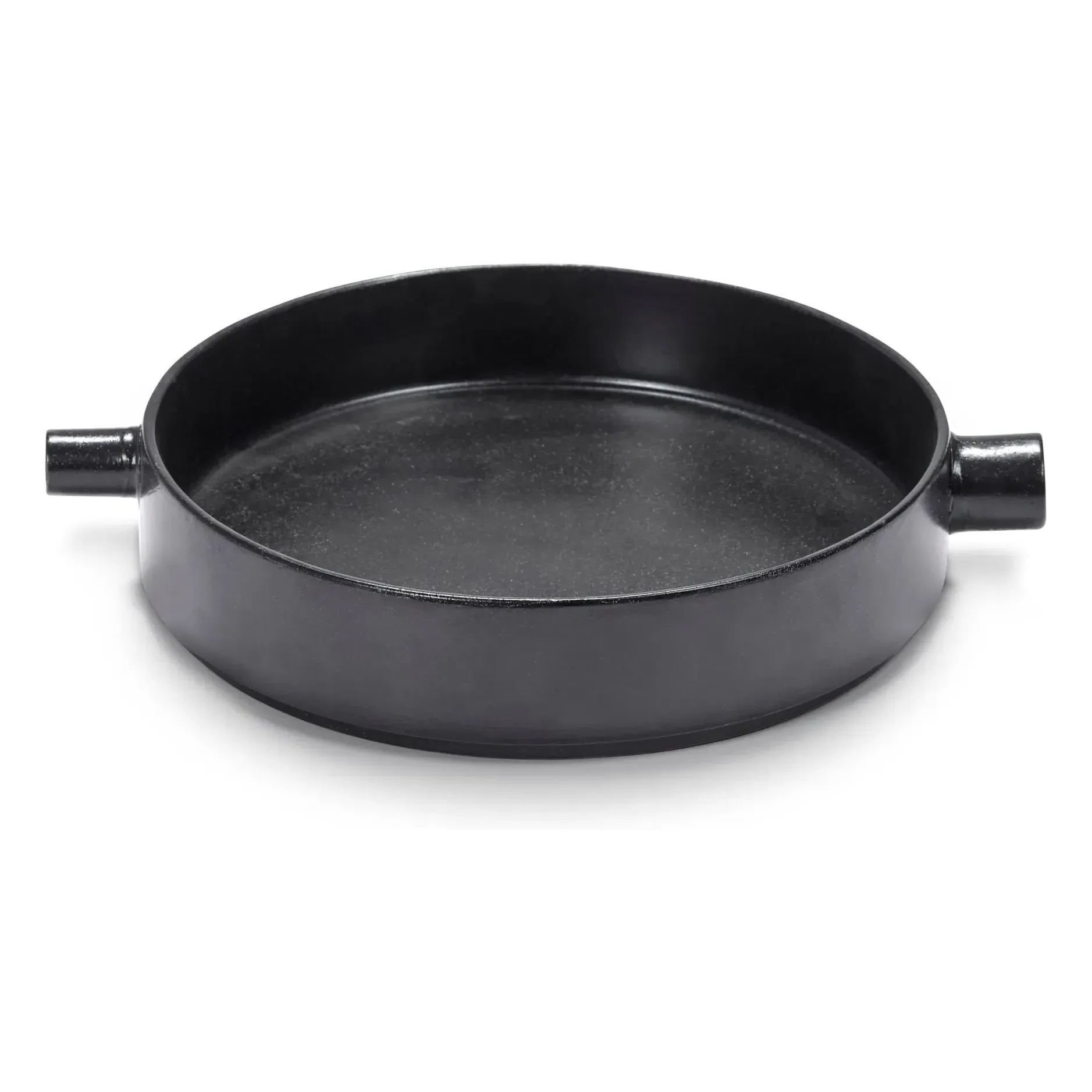 FCK Low Dish - Black, Stoneware product