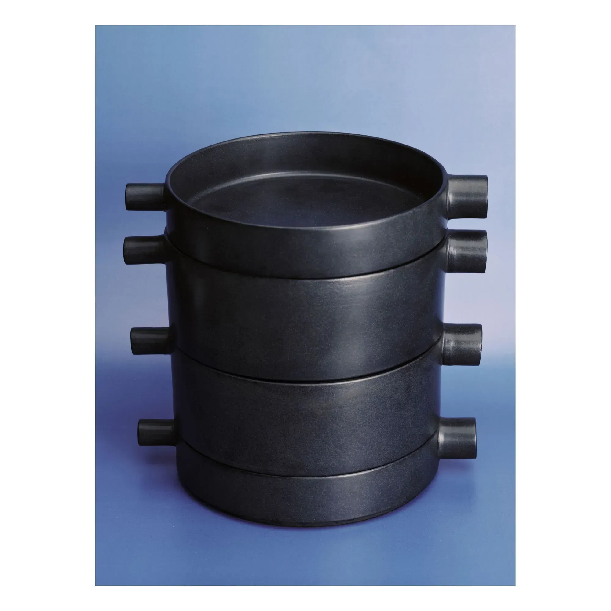 FCK Round Oven Dish - Black, Stoneware alternate view