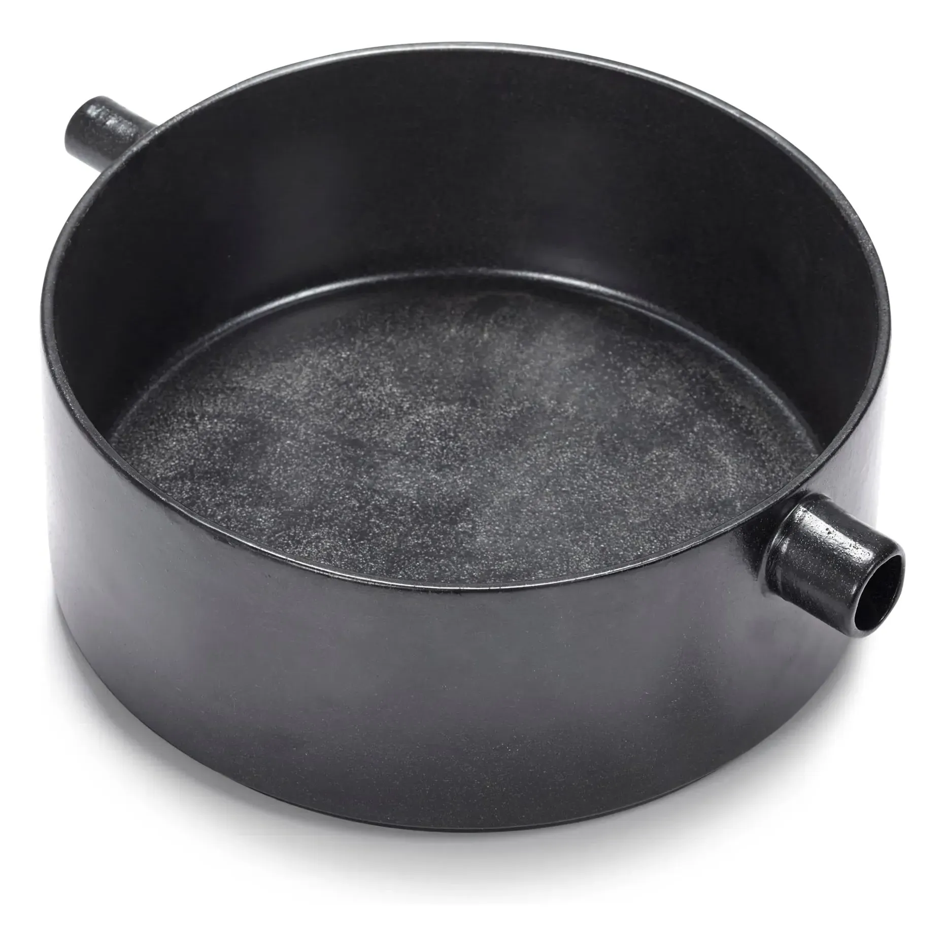 FCK Round Oven Dish - Black, Stoneware product