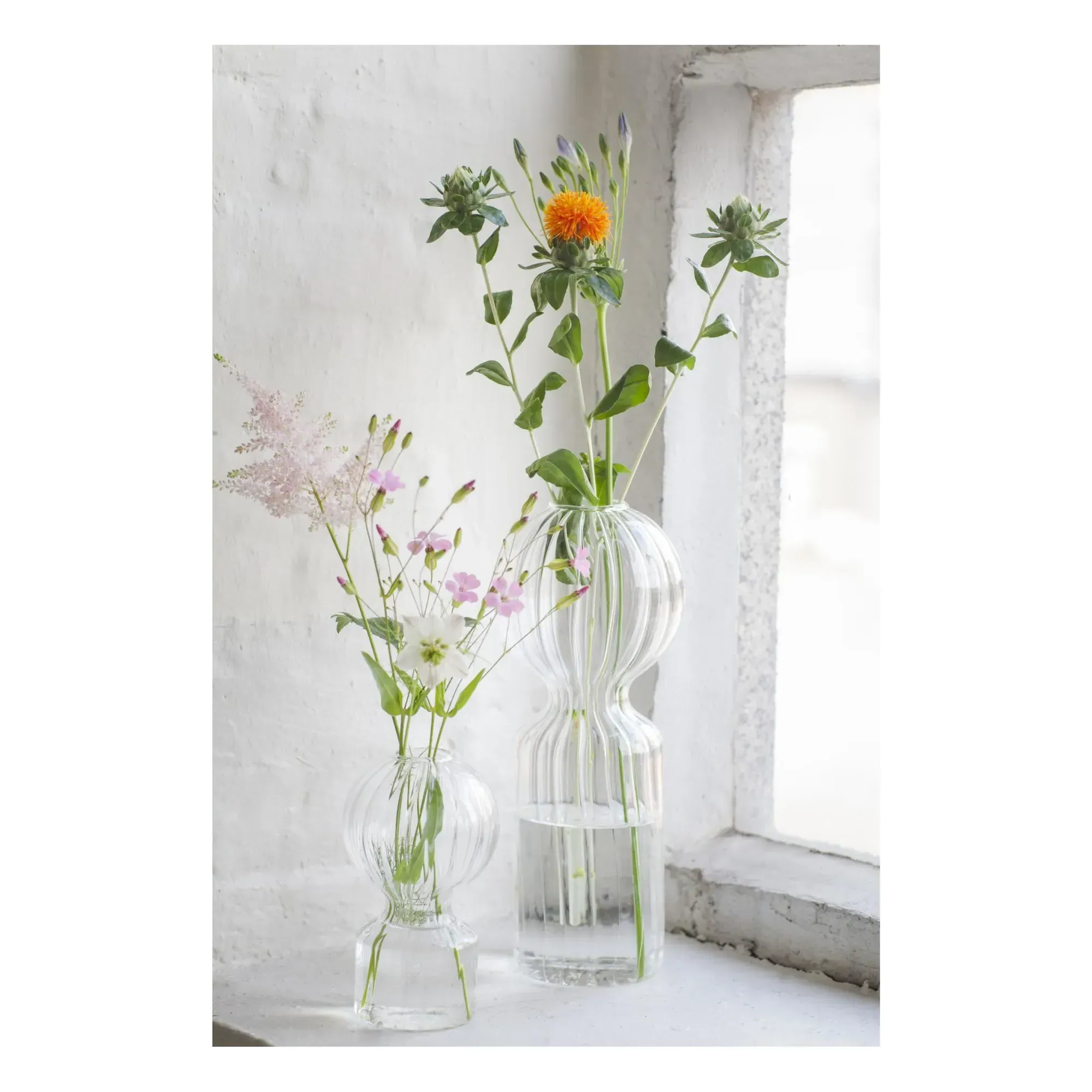 Iki Doll Glass Vase - Transparent alternate view