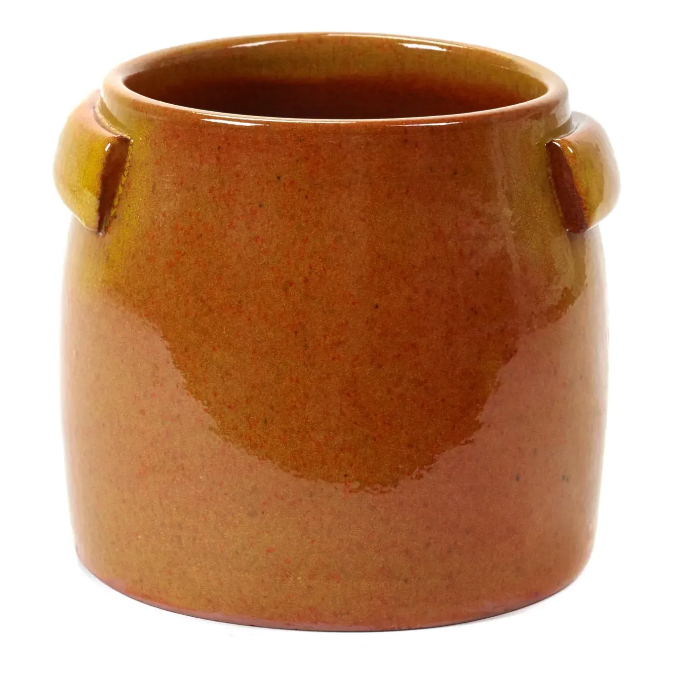 Jars Pot Cover - Orange, Ceramic product