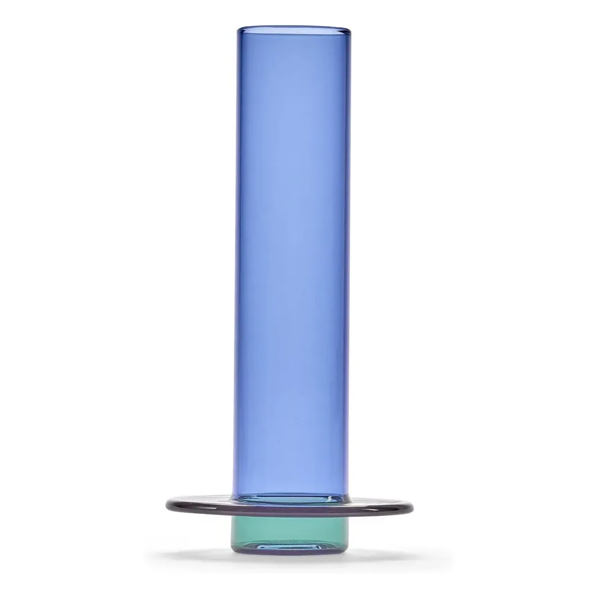 José Lévy Glass Towers Vase - Blue, Borosilicate Glass alternate view