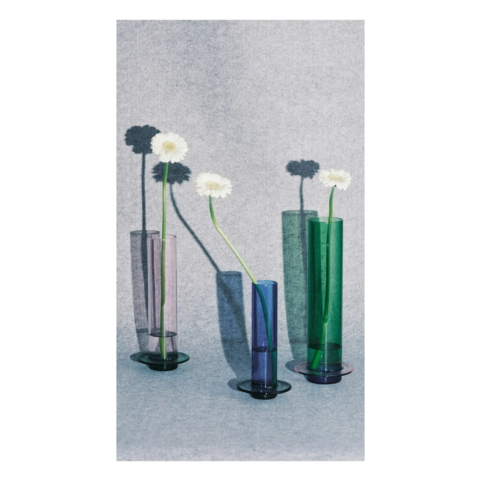 Jose Levy Glass Towers Vase - Green, Borosilicate Glass alternate view