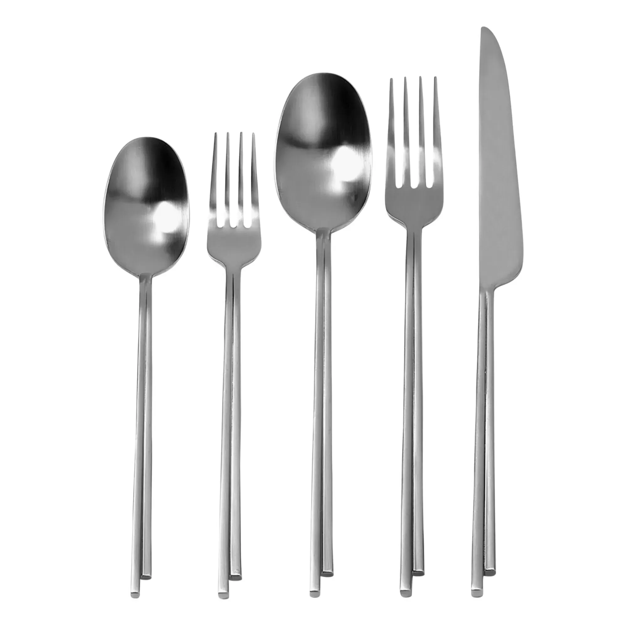 Kelly Wresler Dune 5-Piece Cutlery Set - Silver, Stainless Steel product