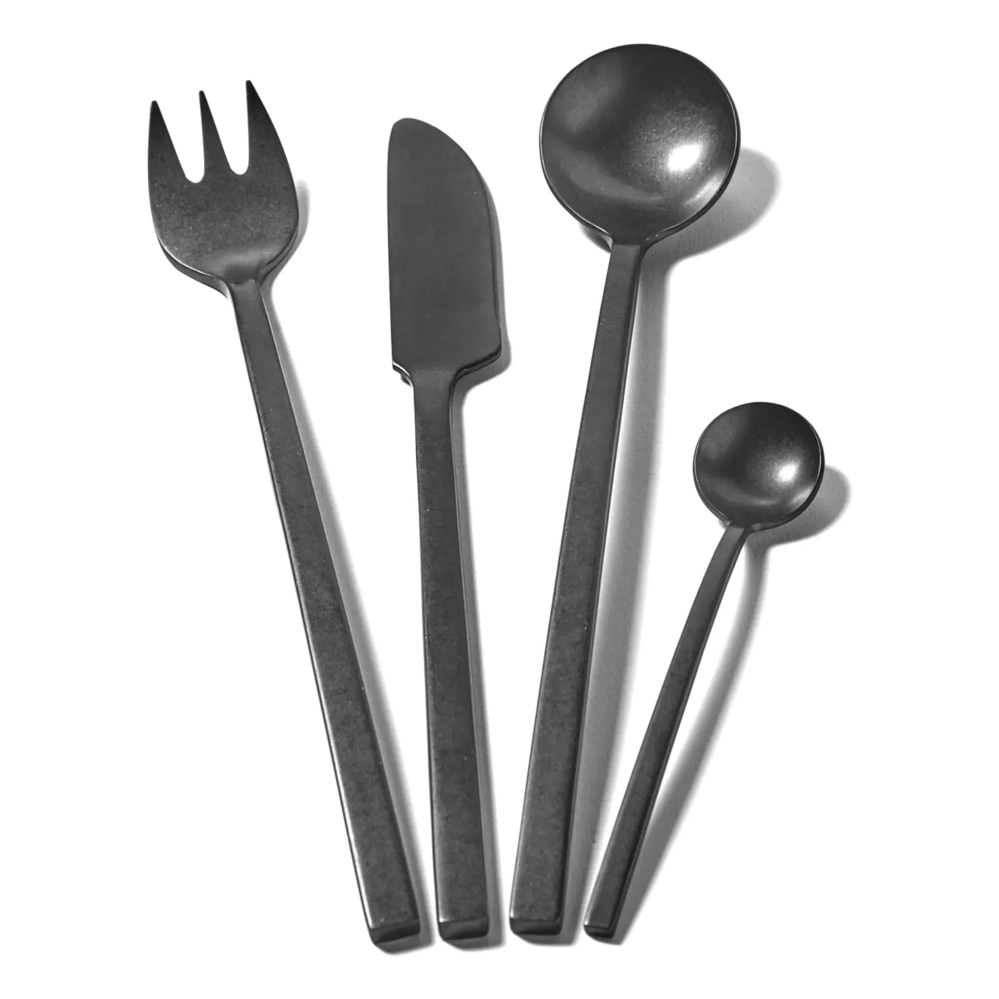 La Mère 24-Piece Cutlery Set - Black, Stainless Steel product