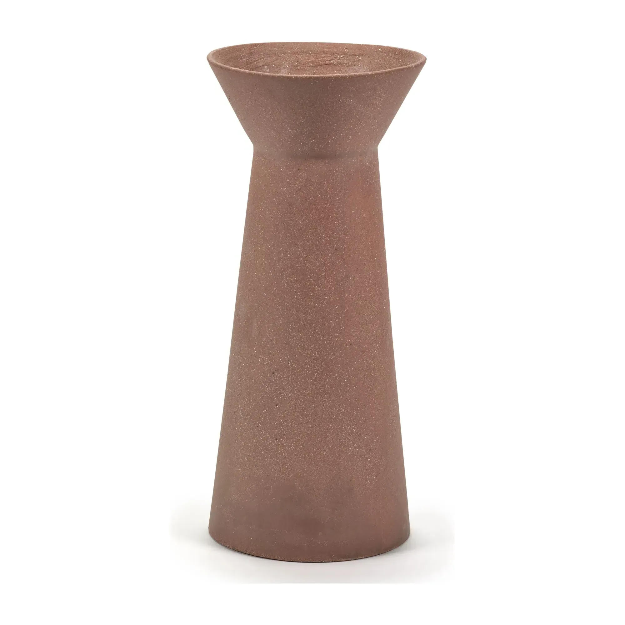 Marie-Ann 02 by Marie Michielssen Stoneware Vase - Brick Red product
