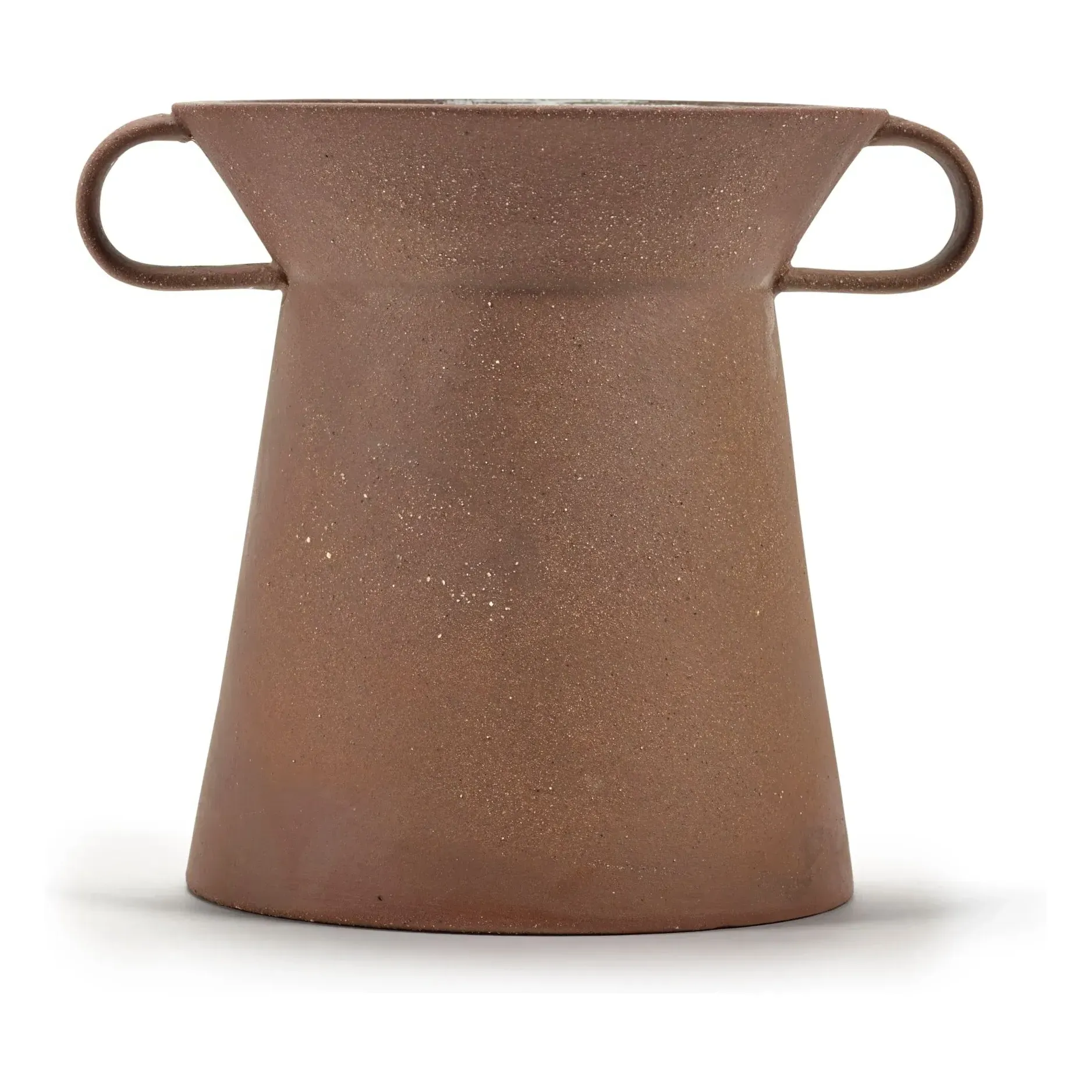 Marie-Ann 03 Marie Michielssen Stoneware Vase - Brick Red alternate view